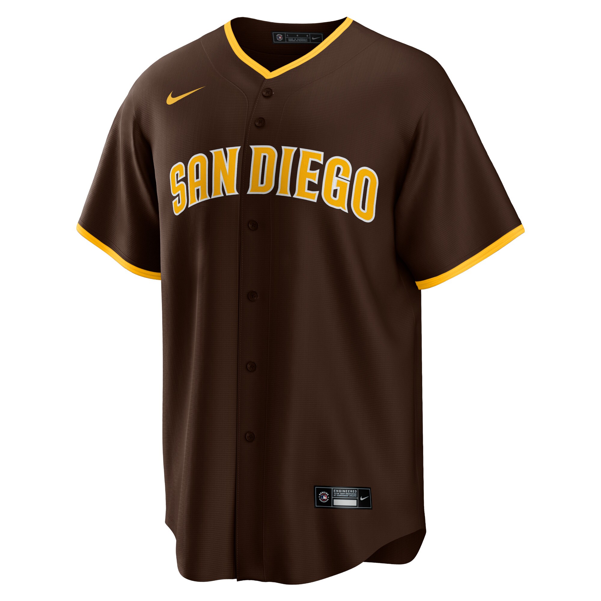 Fernando Tatis Jr. San Diego PadresAlternate Replica Player Jersey - Brown