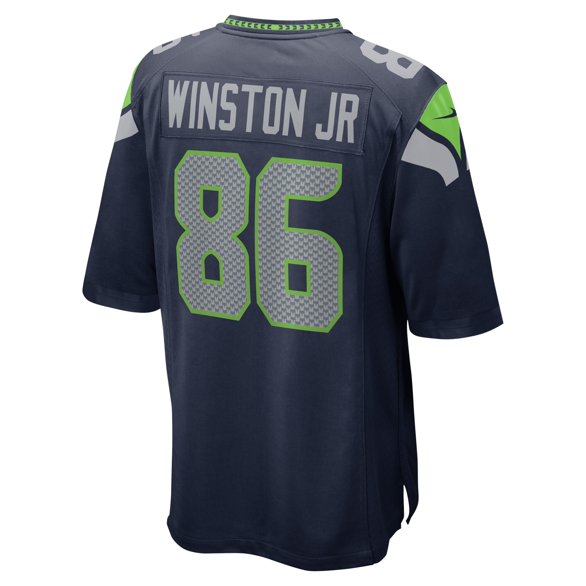 Easop Winston Jr. Seattle SeahawksHome Game Player Jersey - College Navy