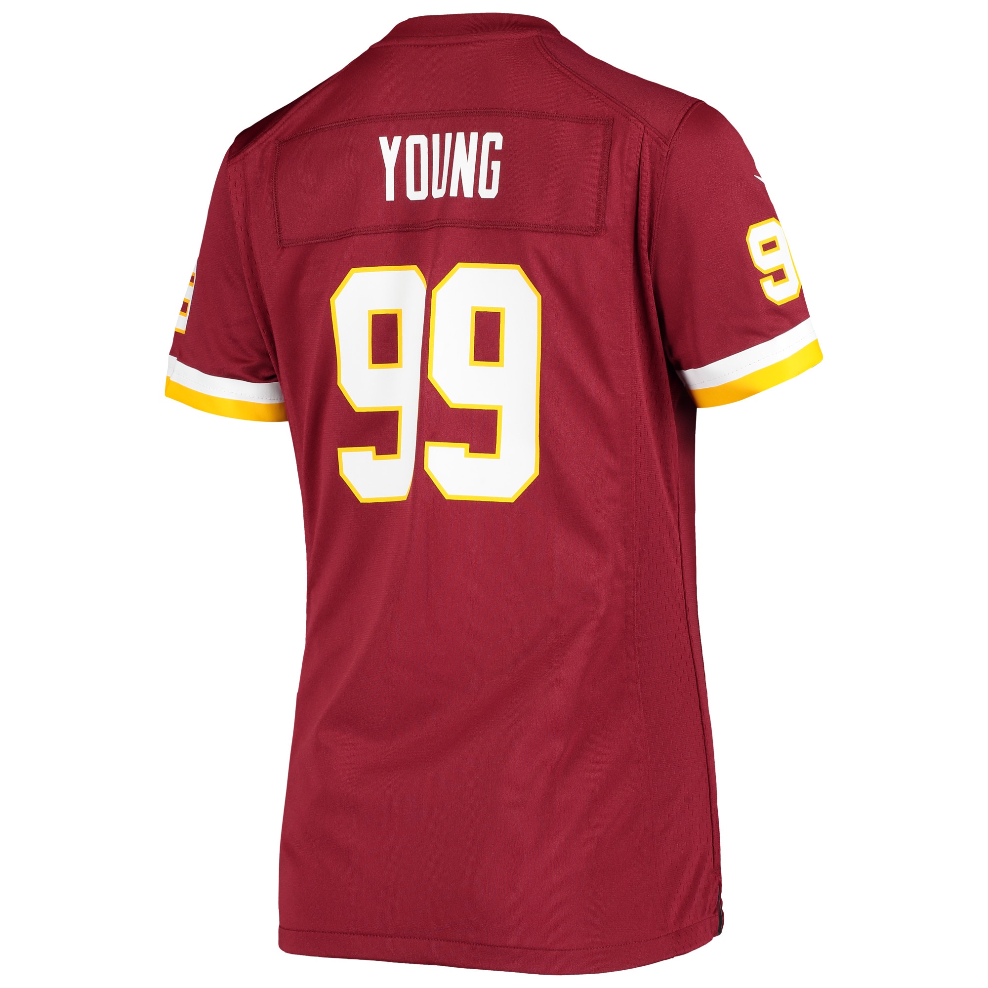 Chase Young Washington Football Team Women's Player Game Jersey - Burgundy