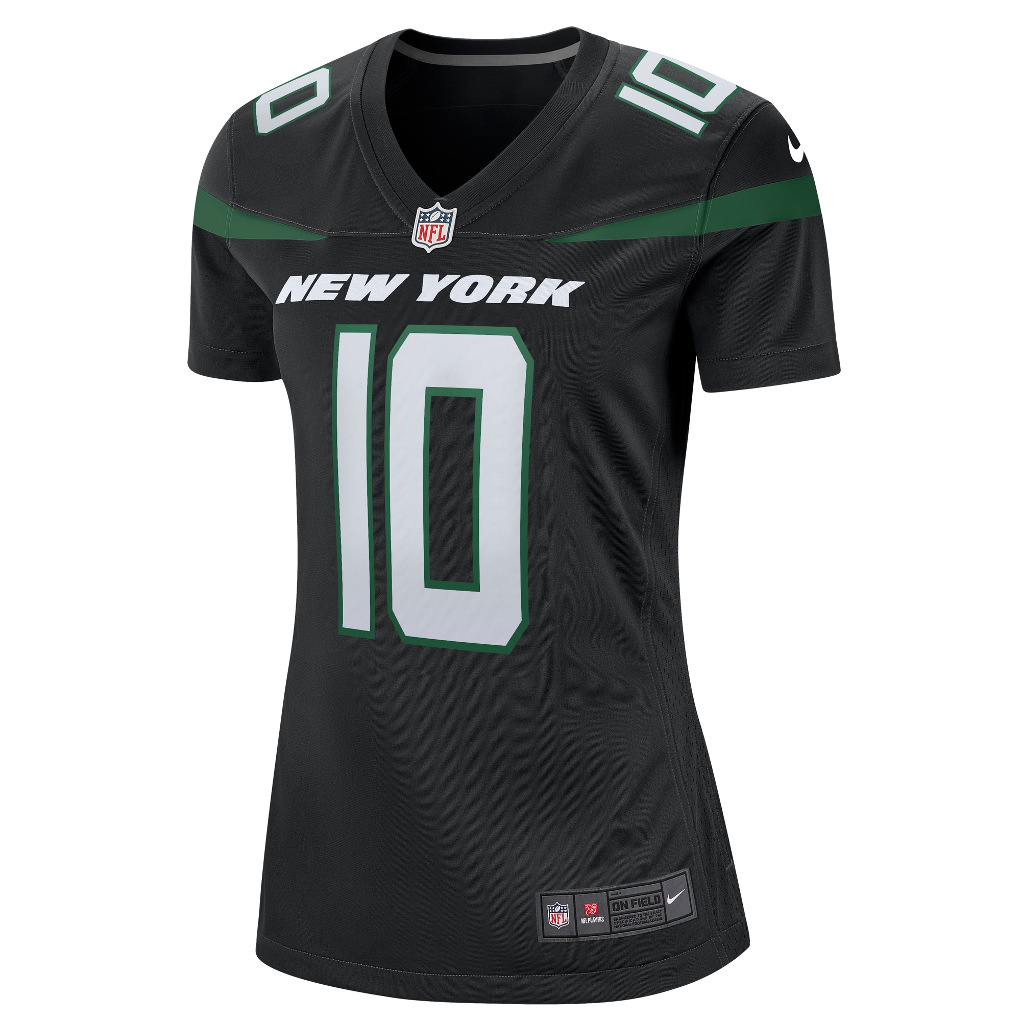 Allen Lazard New York Jets Women's Alternate Game Jersey - Stealth Black
