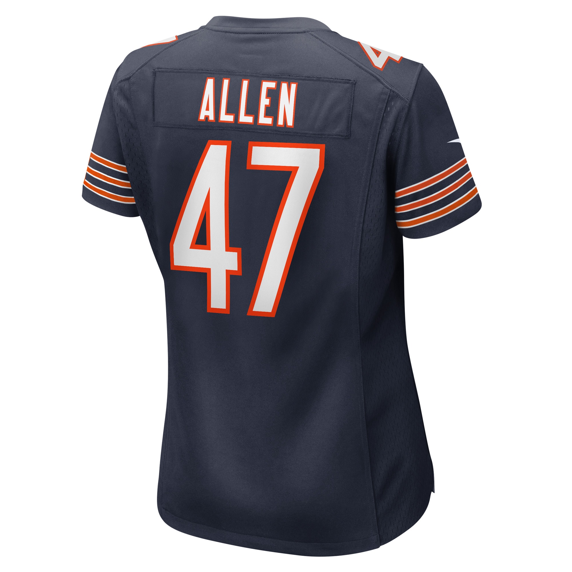 Chase Allen Chicago Bears Women's Game Player Jersey - Navy