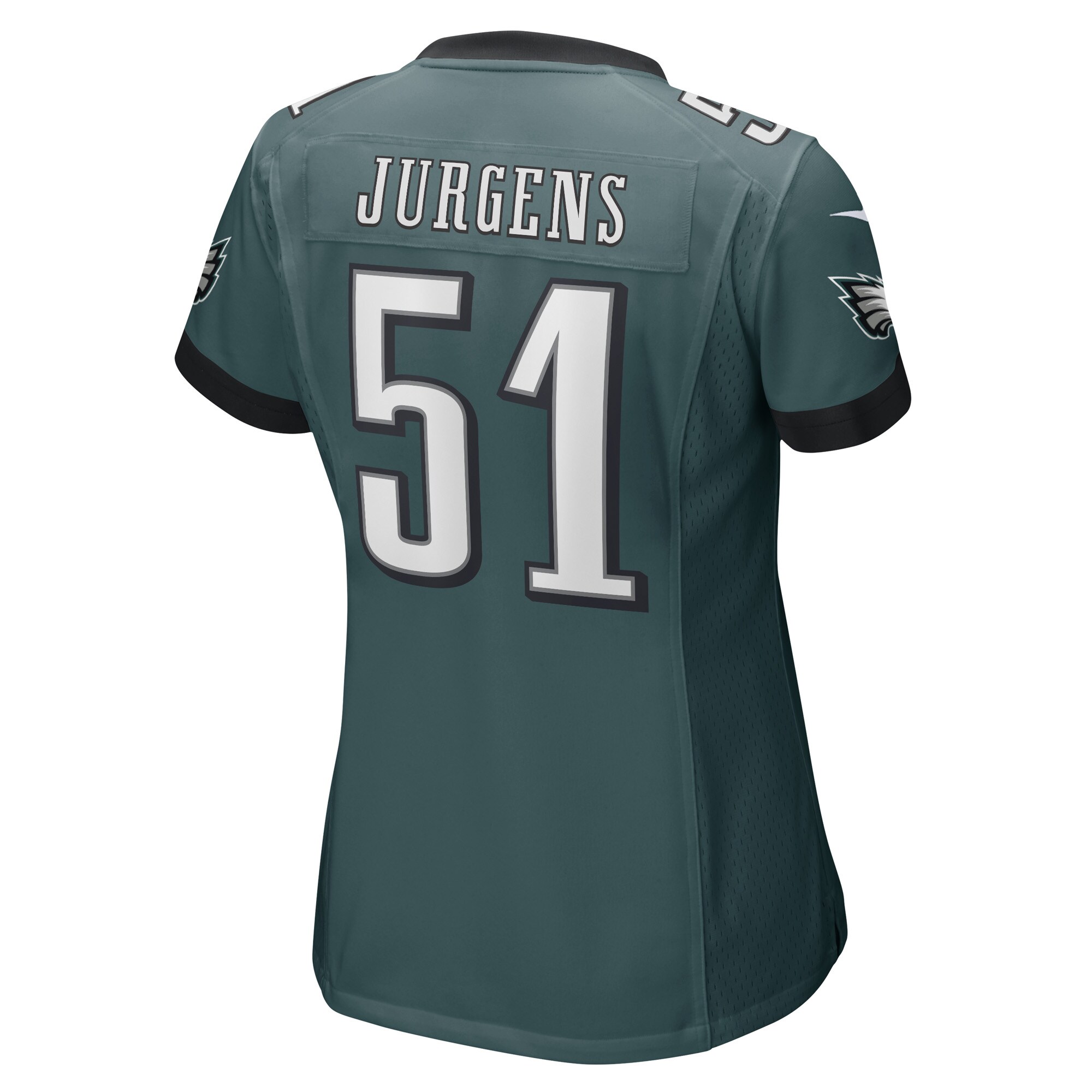 Cam Jurgens Philadelphia Eagles Women's Game Player Jersey - Midnight Green