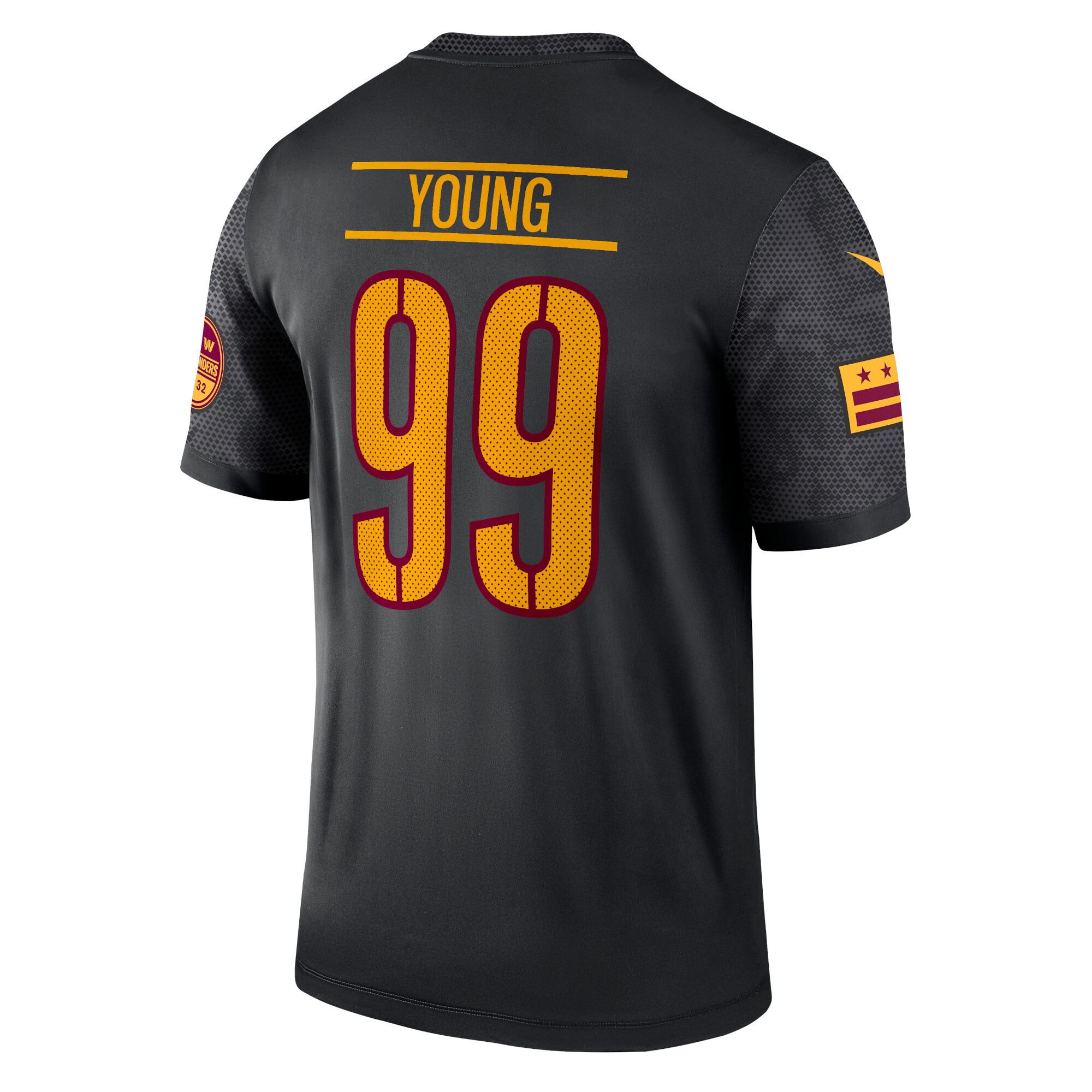 Chase Young Washington CommandersAlternate Legend Jersey - Black