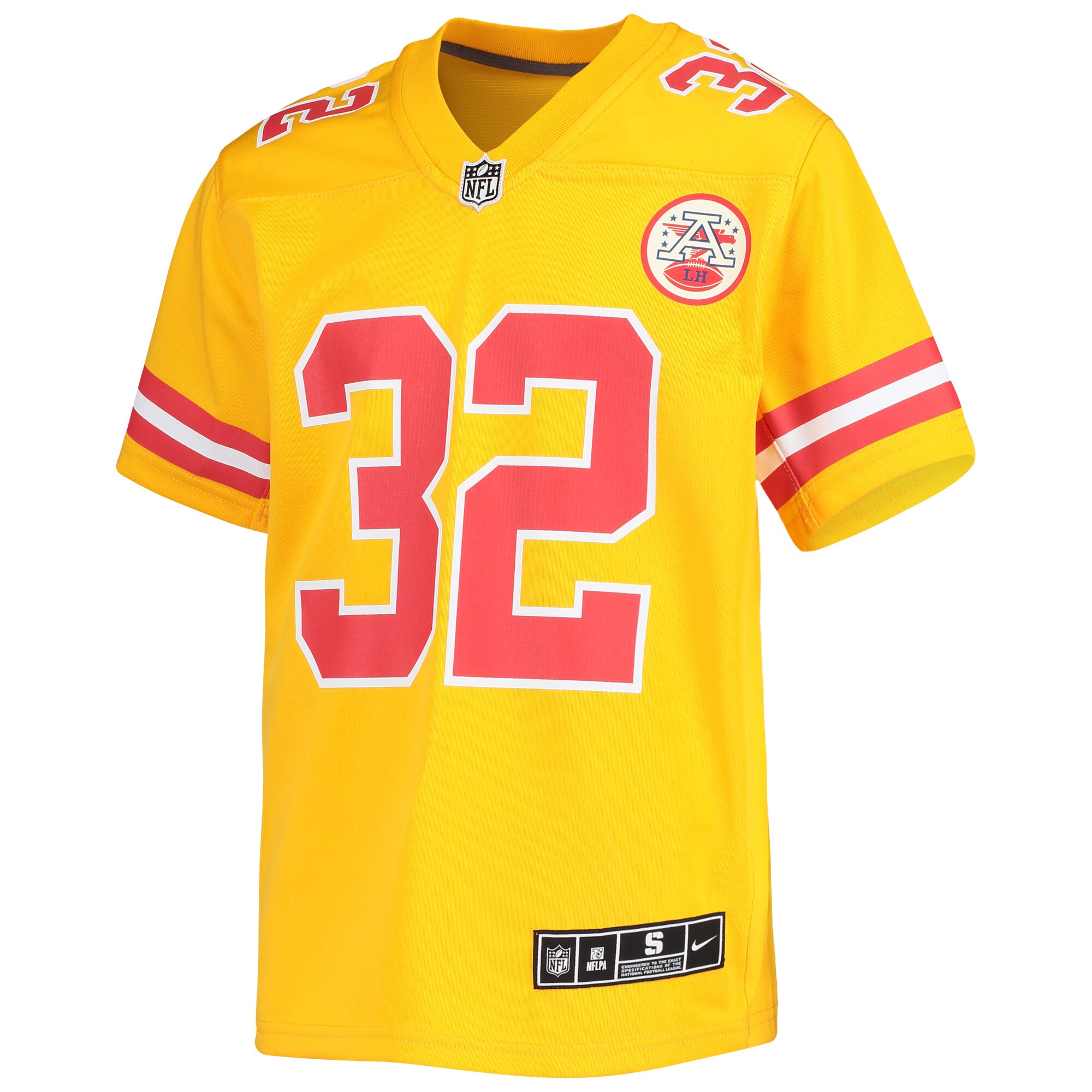 Tyrann Mathieu Kansas City ChiefsYouth Inverted Team Game Jersey - Gold
