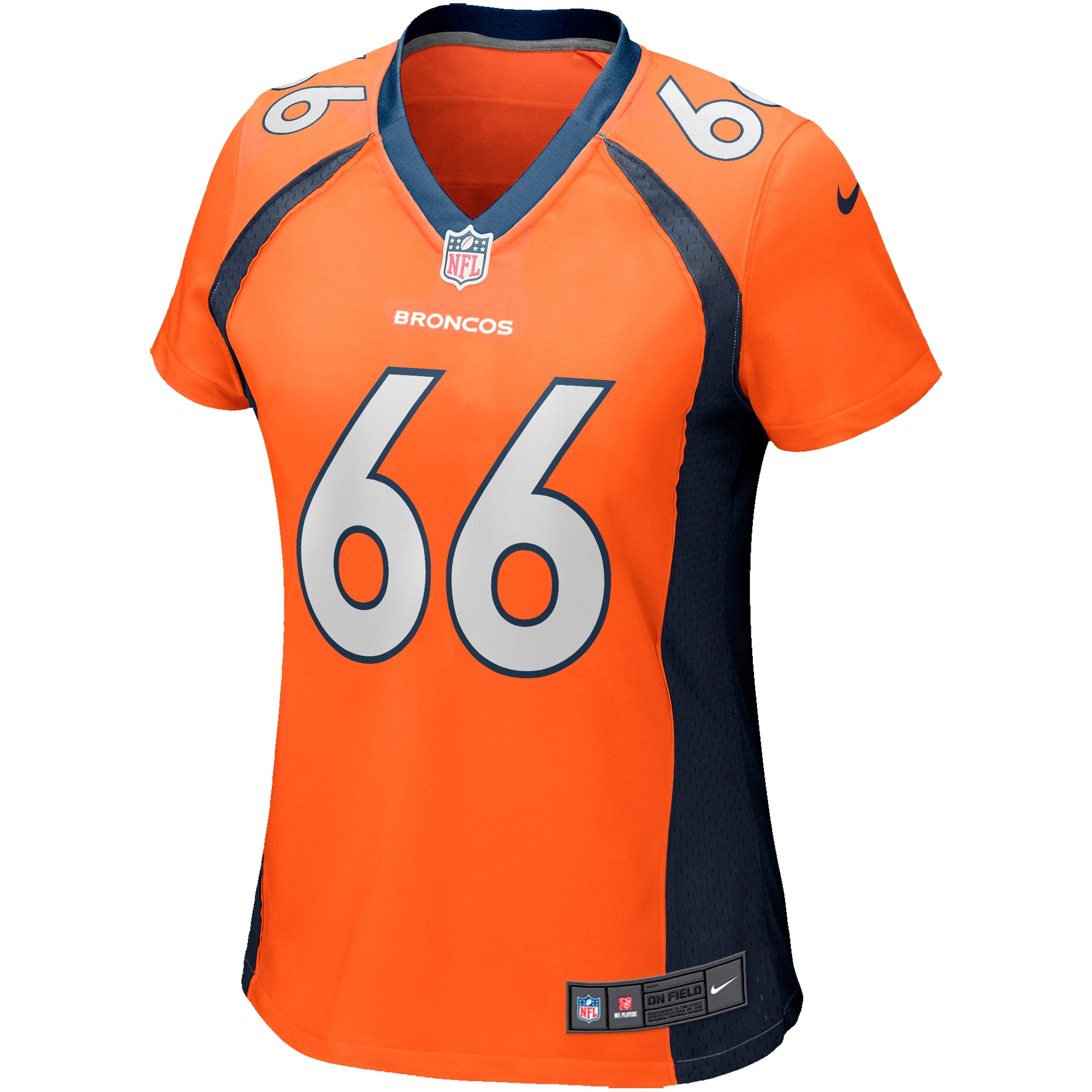 Dalton Risner Denver Broncos Women's Game Jersey - Orange