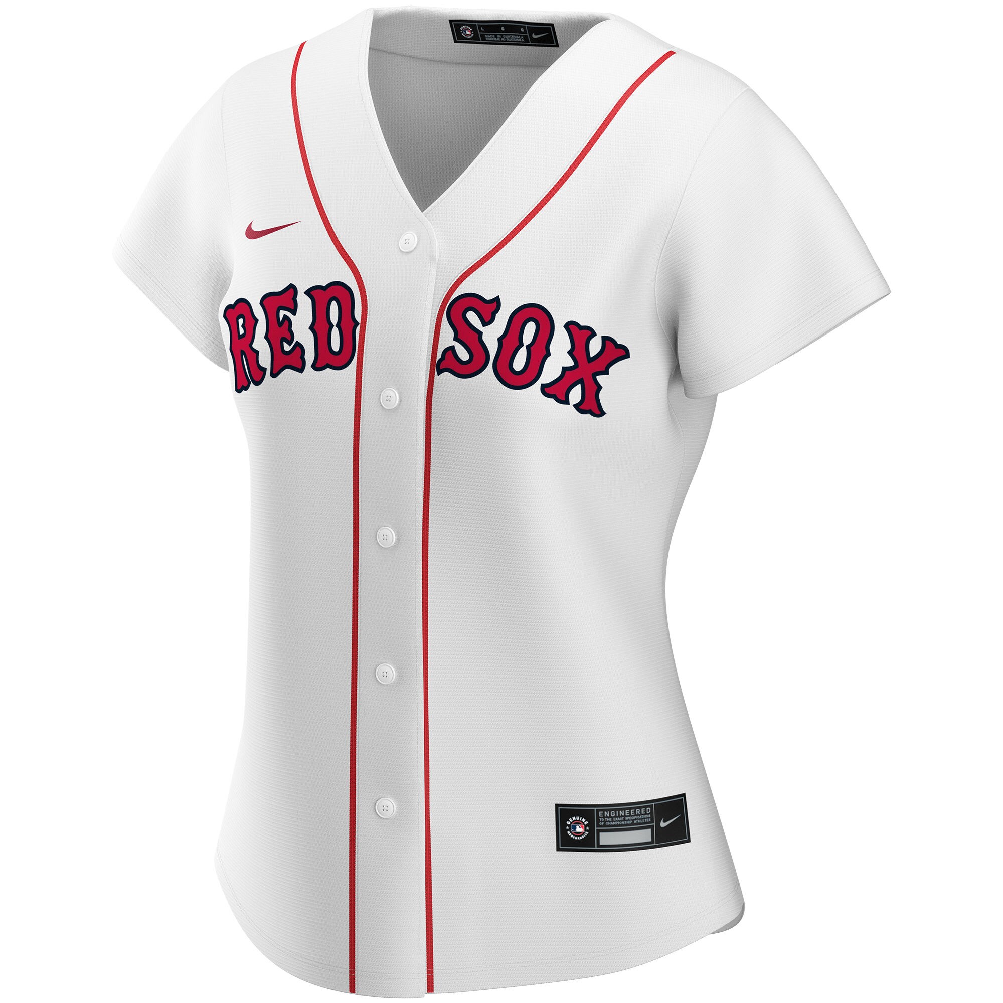 Boston Red Sox Women's Home Replica Custom Jersey - White