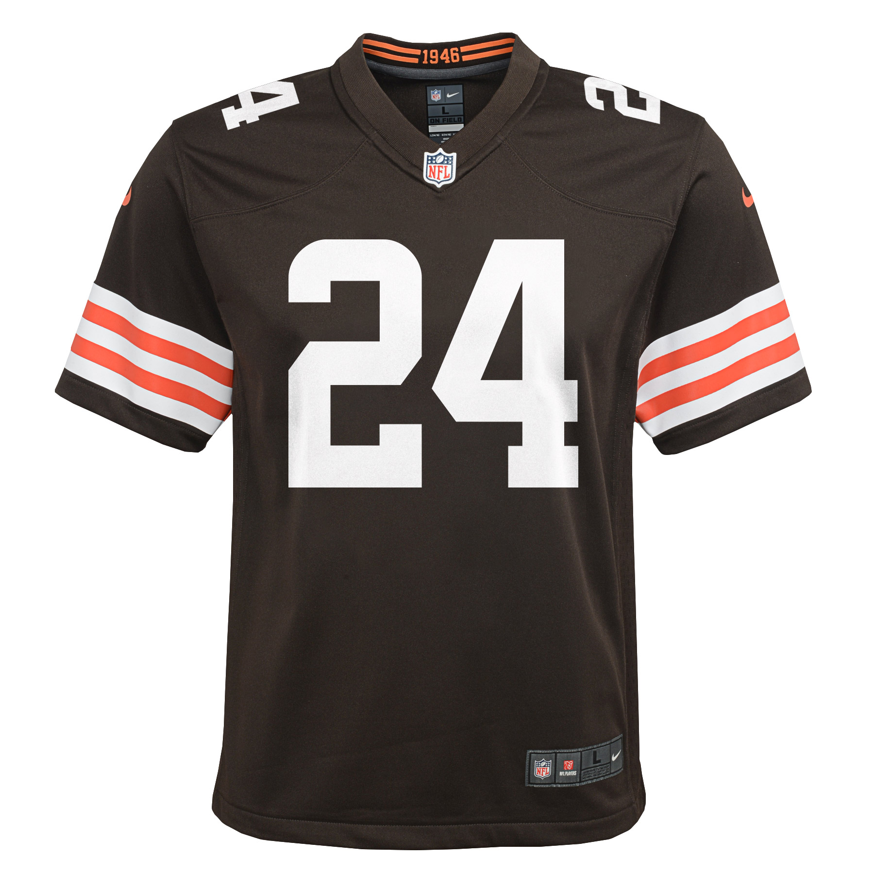 Nick Chubb Cleveland BrownsYouth Game Jersey - Brown