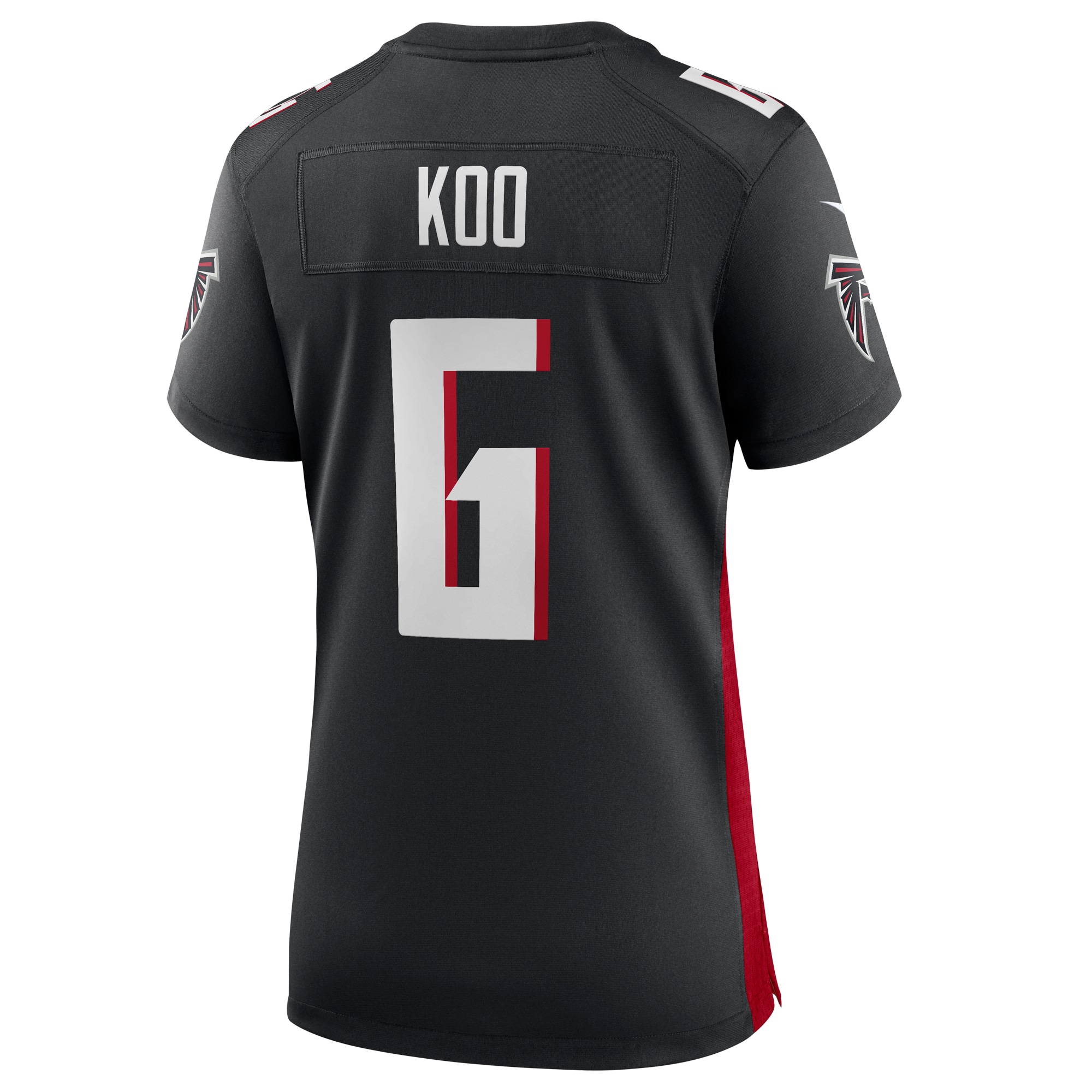 Younghoe Koo Atlanta Falcons Women's Team Game Jersey - Black
