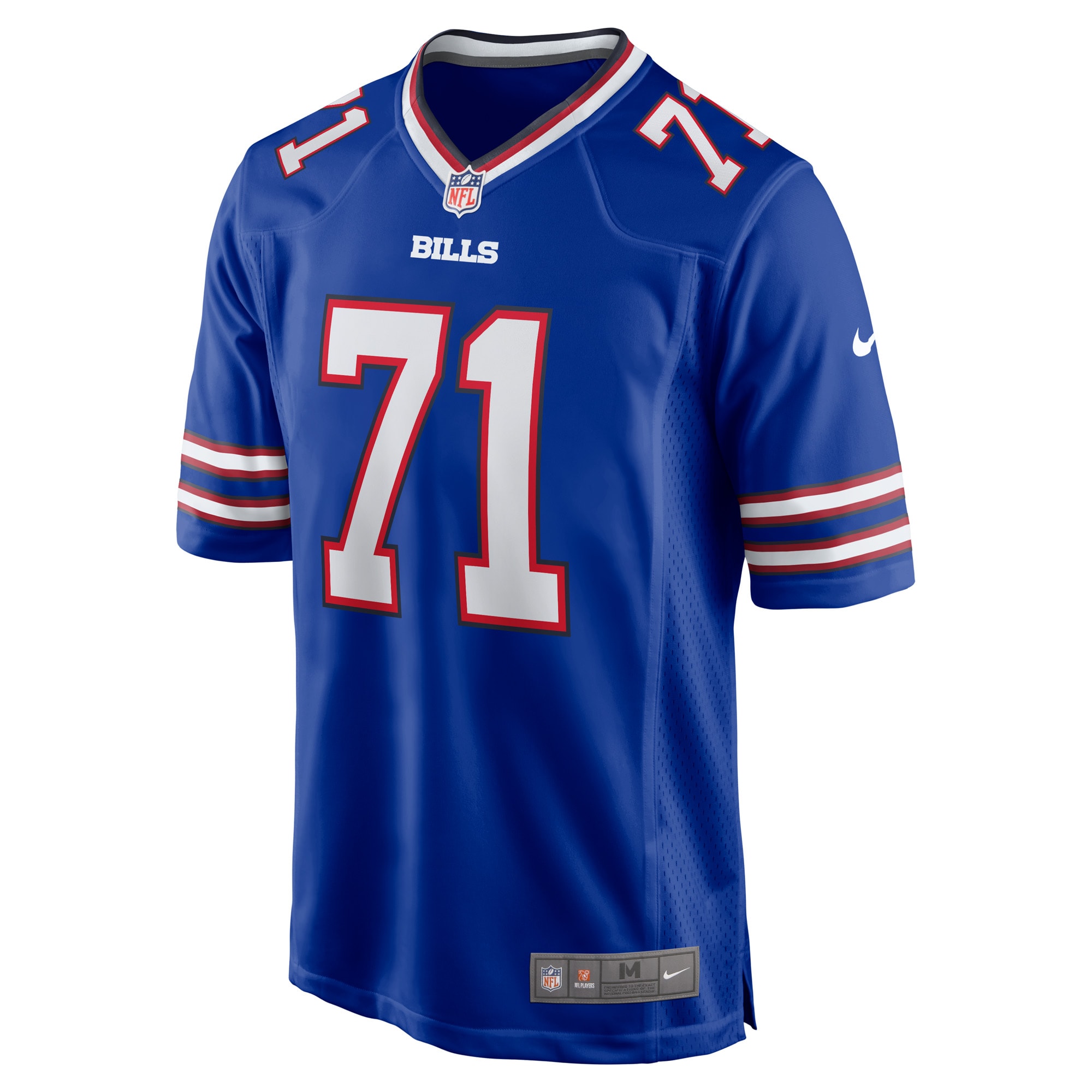 Ryan Bates Buffalo BillsGame Player Jersey - Royal