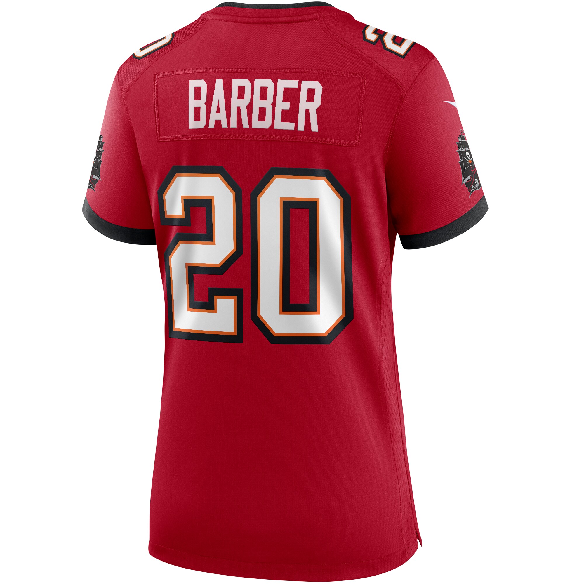 Ronde Barber Tampa Bay Buccaneers Women's Game Retired Player Jersey - Red