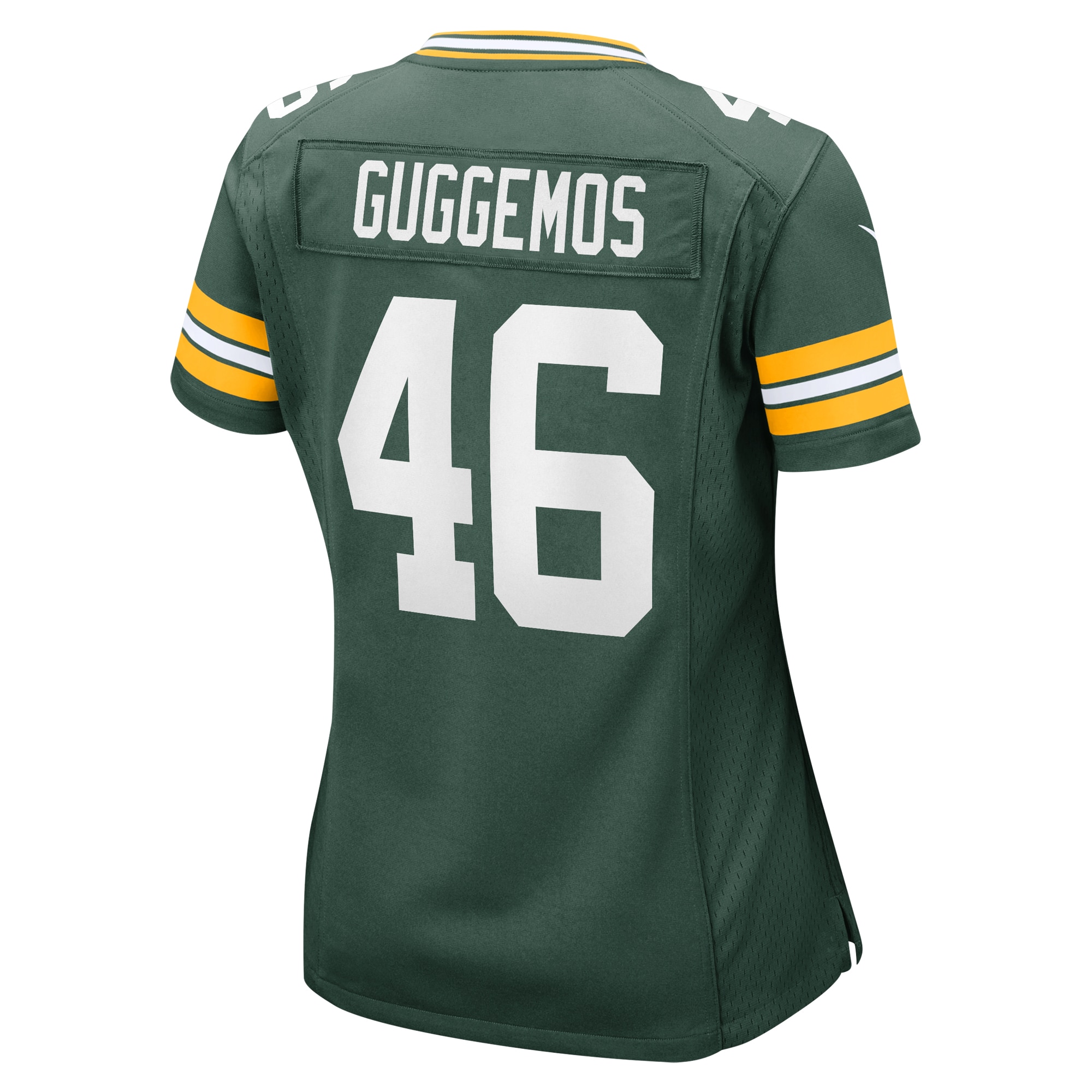Nick Guggemos Green Bay Packers Women's Home Game Player Jersey - Green