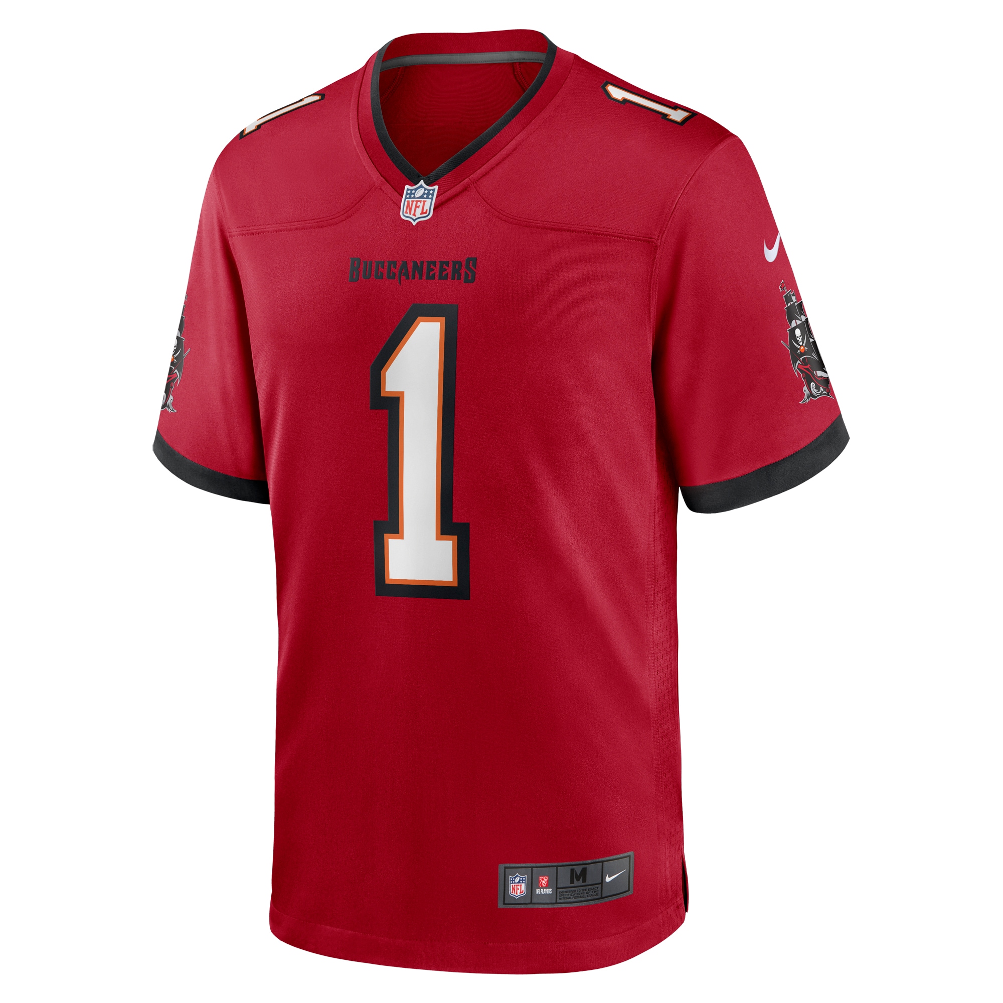 Number 1 Dad Tampa Bay BuccaneersGame Jersey - Red