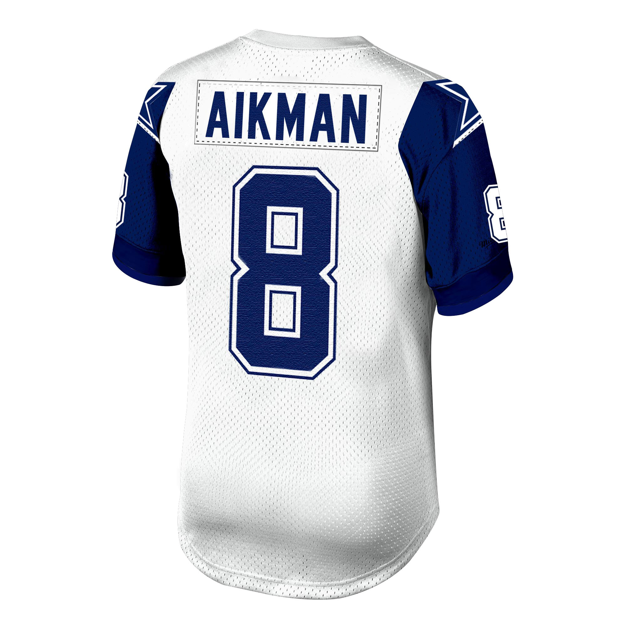 Troy Aikman Dallas Cowboys Mitchell & Ness 1994 Authentic Retired Player Jersey - White/Navy