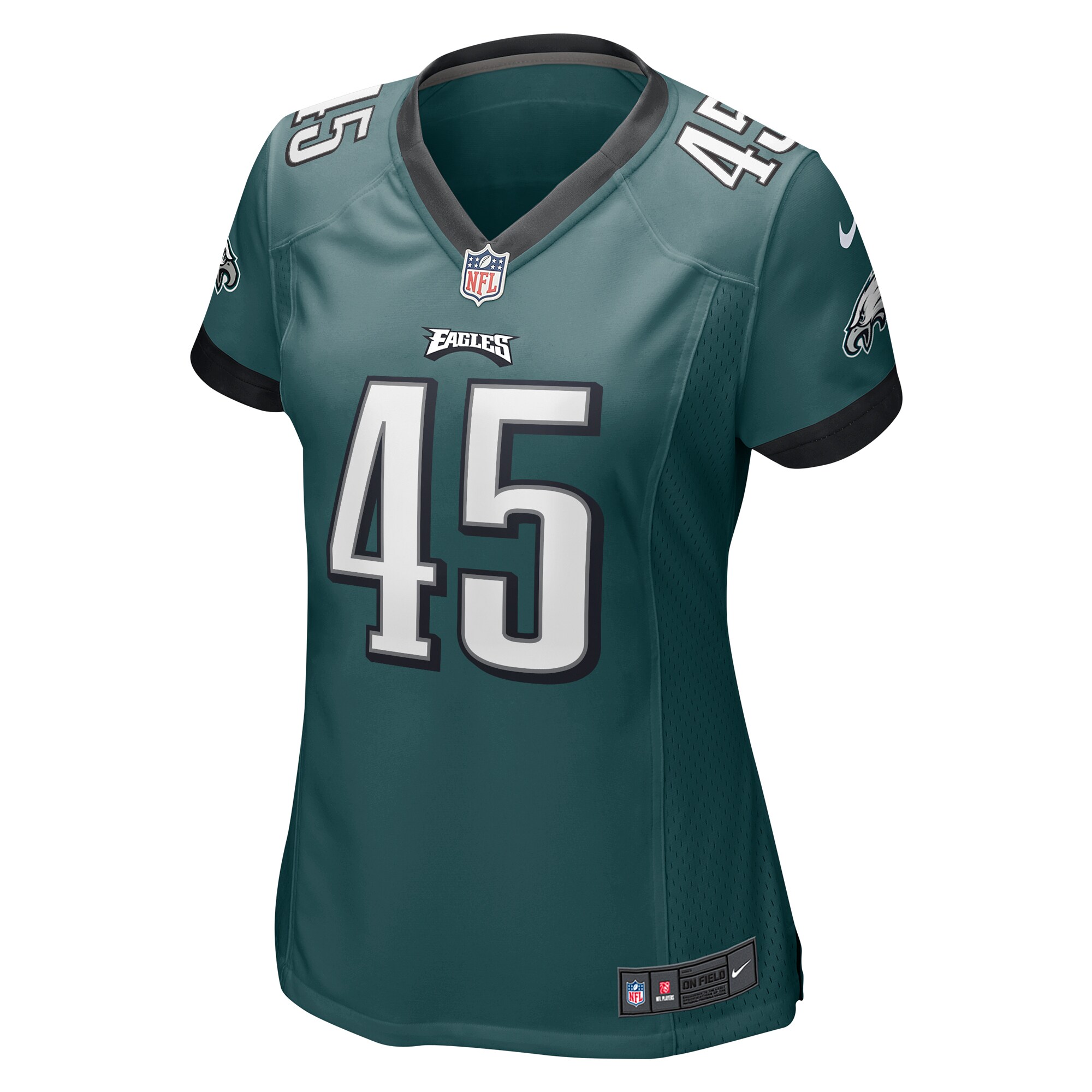 Rick Lovato Philadelphia Eagles Women's Game Jersey - Midnight Green