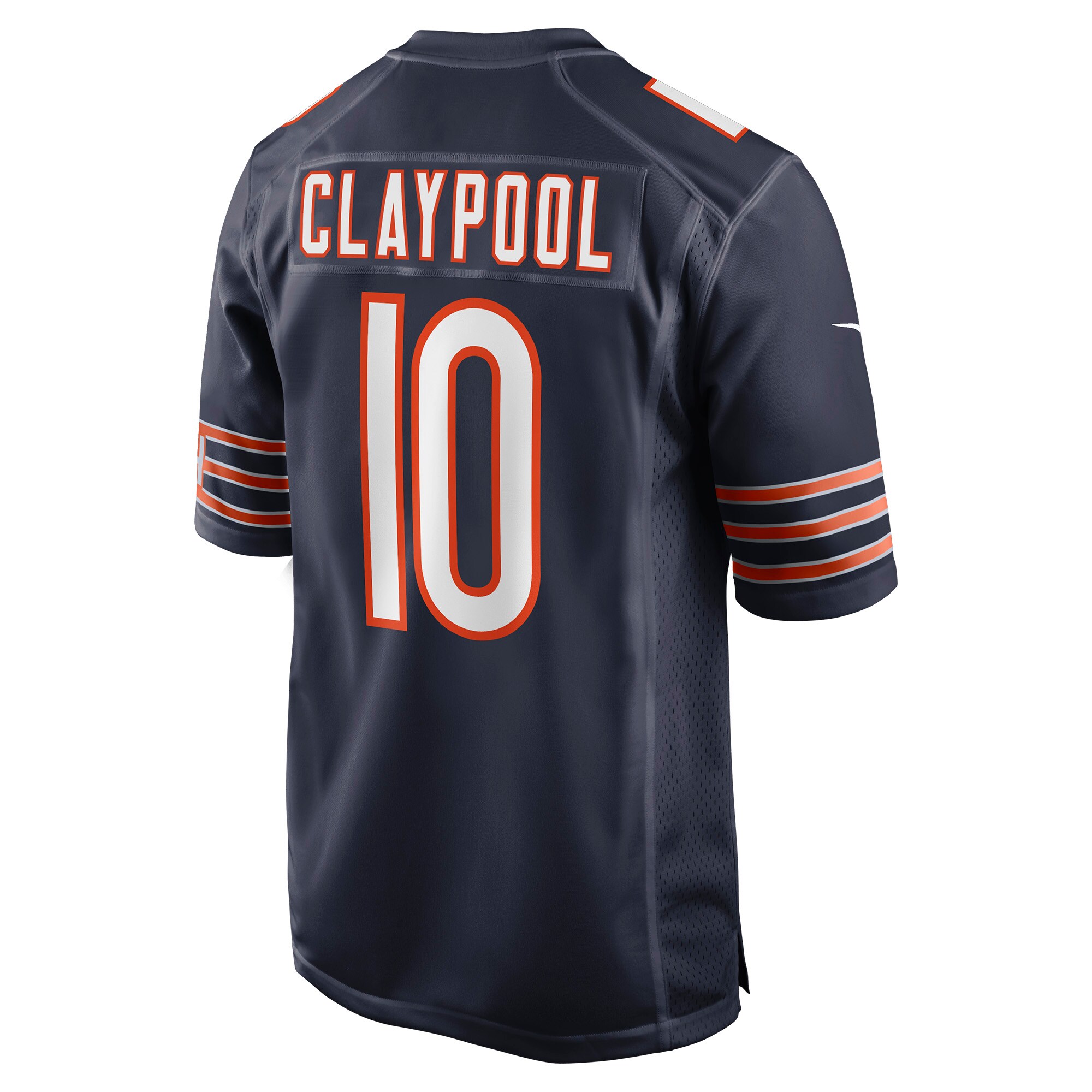 Chase Claypool Chicago BearsGame Player Jersey - Navy
