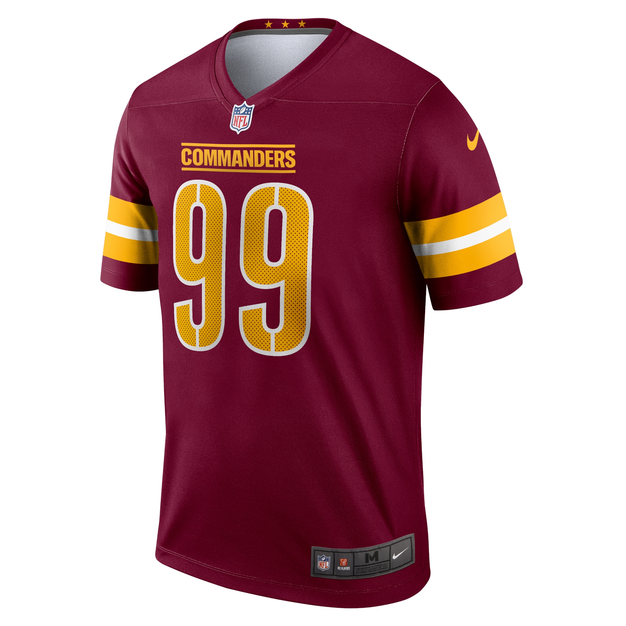 Chase Young Washington CommandersLegend Jersey - Burgundy