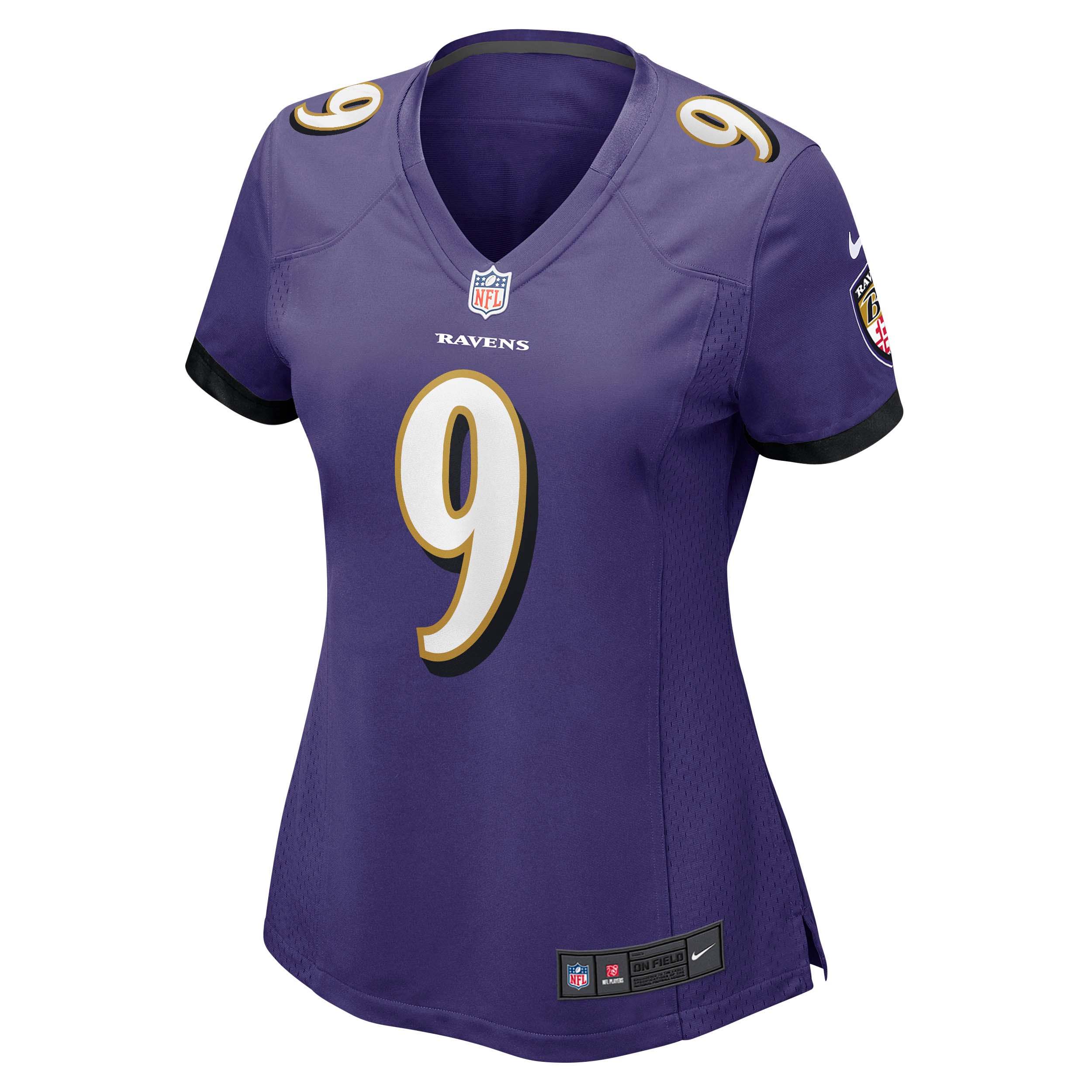 Steve McNair Baltimore Ravens Women's Game Retired Player Jersey - Purple