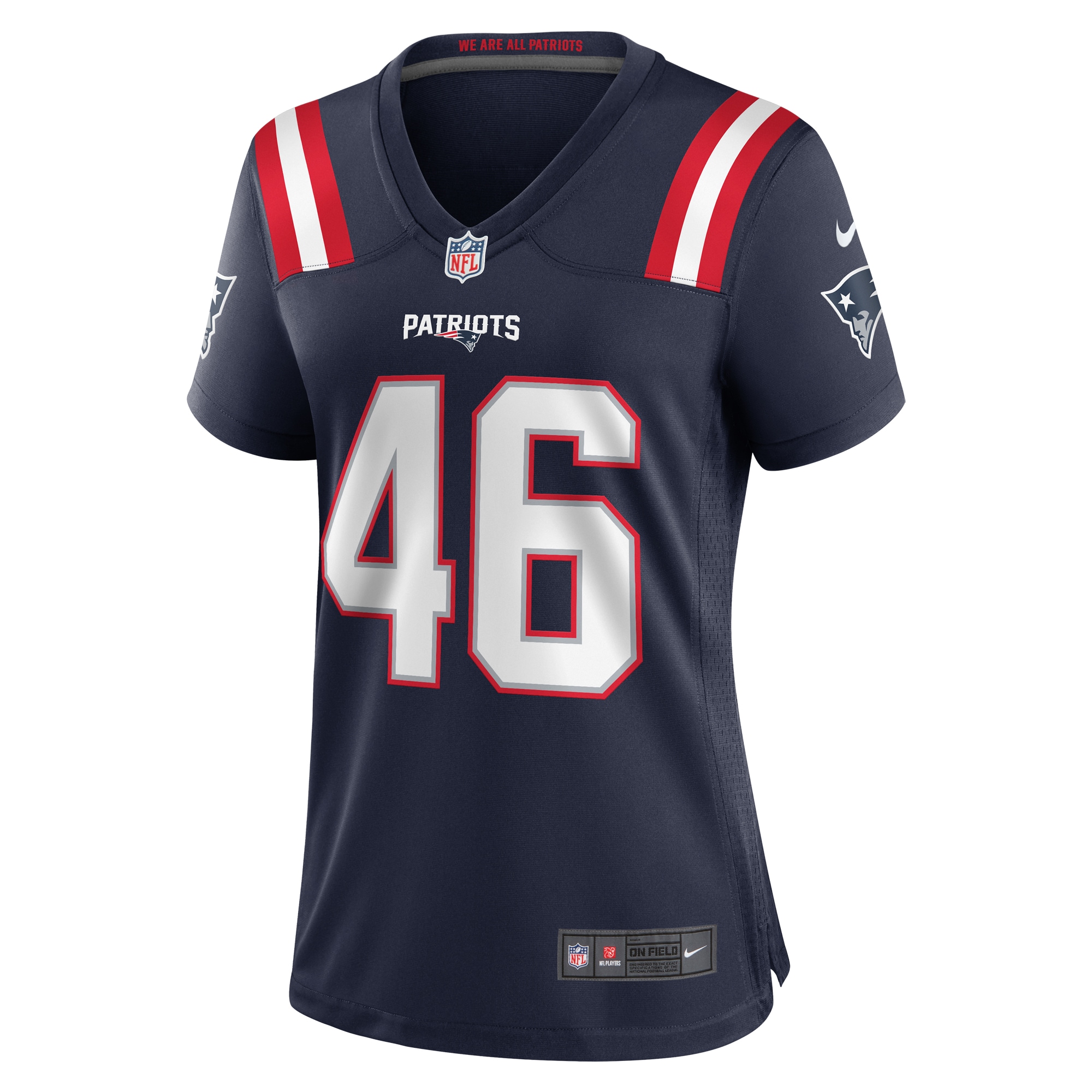 Tucker Addington New England Patriots Women's Home Game Player Jersey - Navy