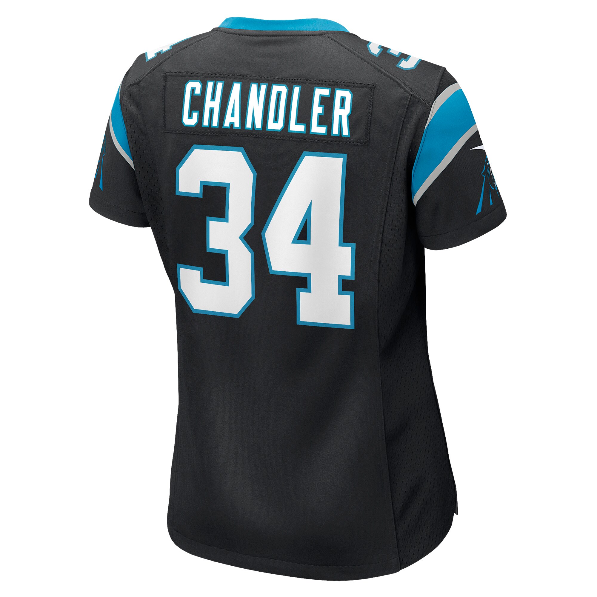 Sean Chandler Carolina Panthers Women's Game Jersey - Black
