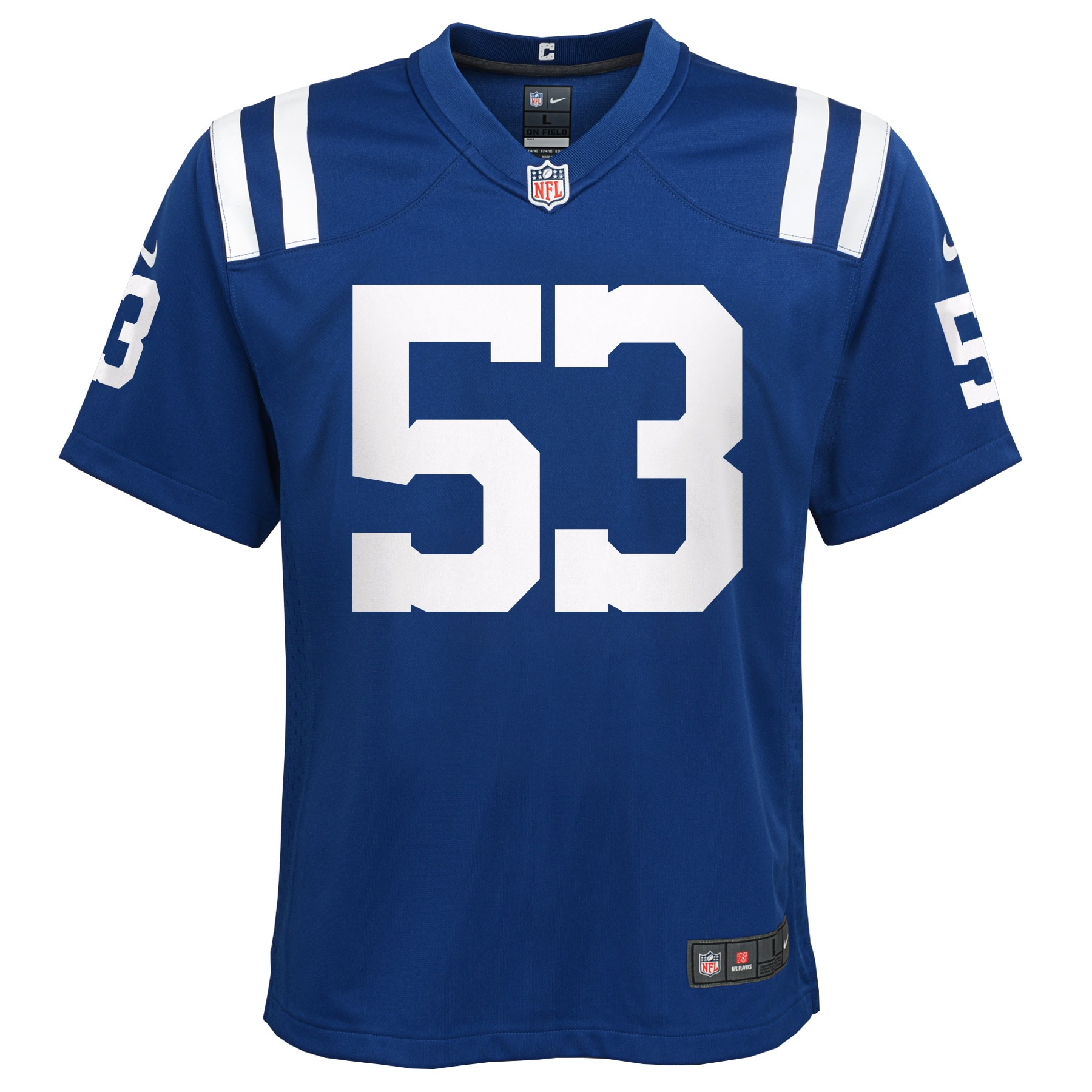 Darius Leonard Indianapolis ColtsYouth Game Player Jersey - Royal