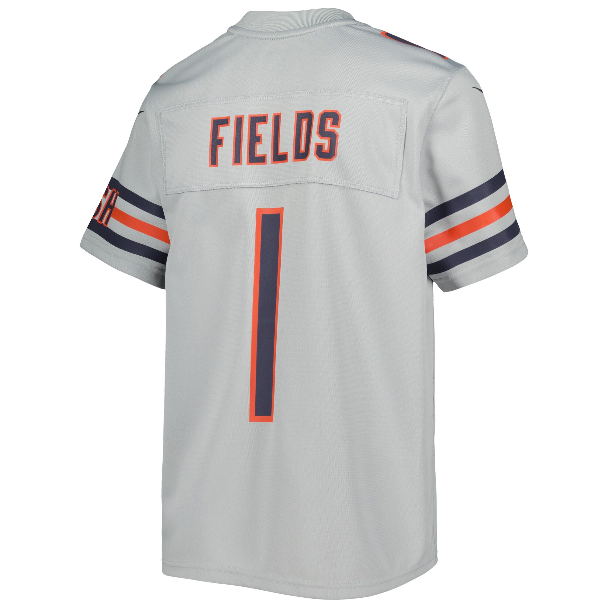 Justin Fields Chicago BearsYouth Inverted Game Jersey - Gray