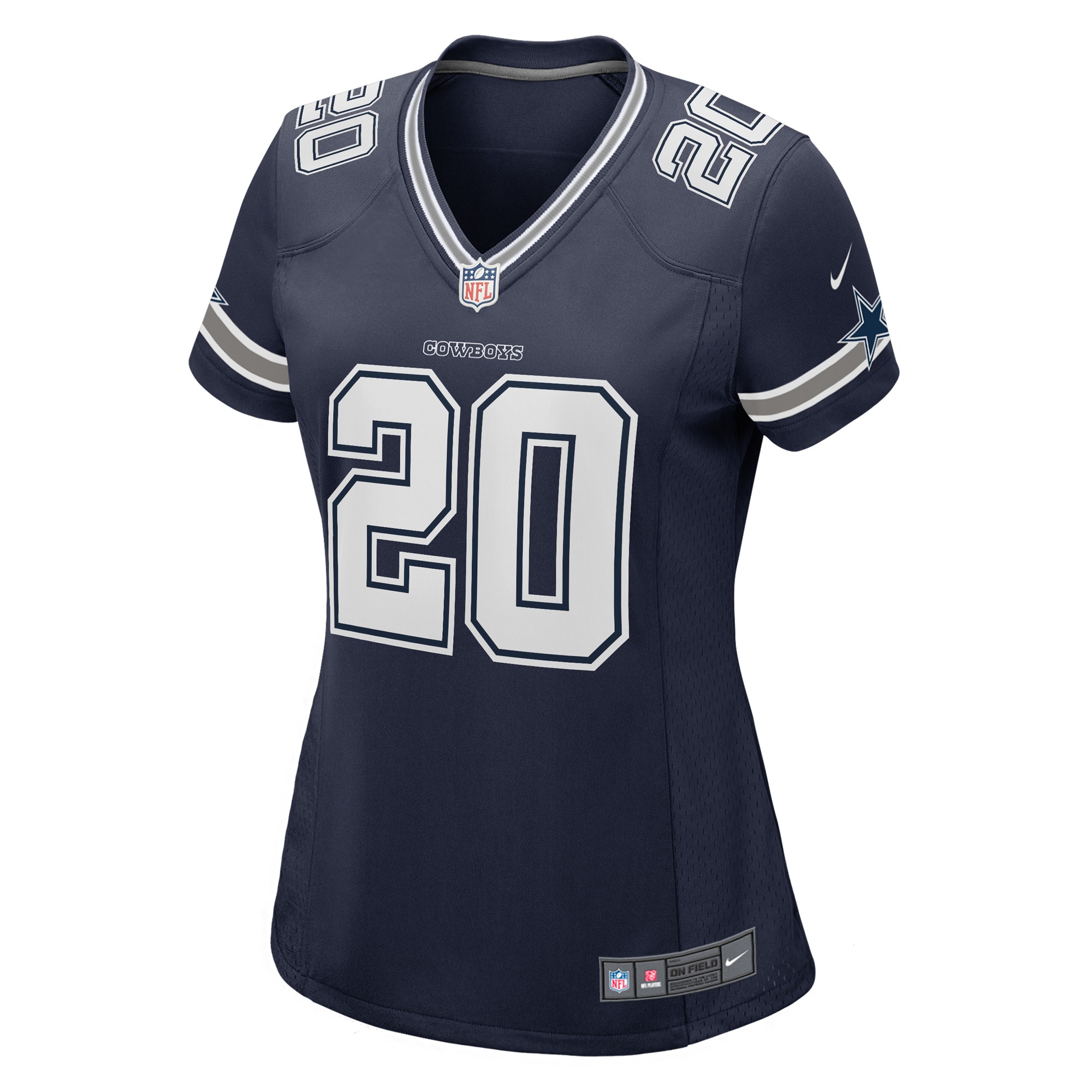 Tony Pollard Dallas Cowboys Women's Game Player Jersey - Navy
