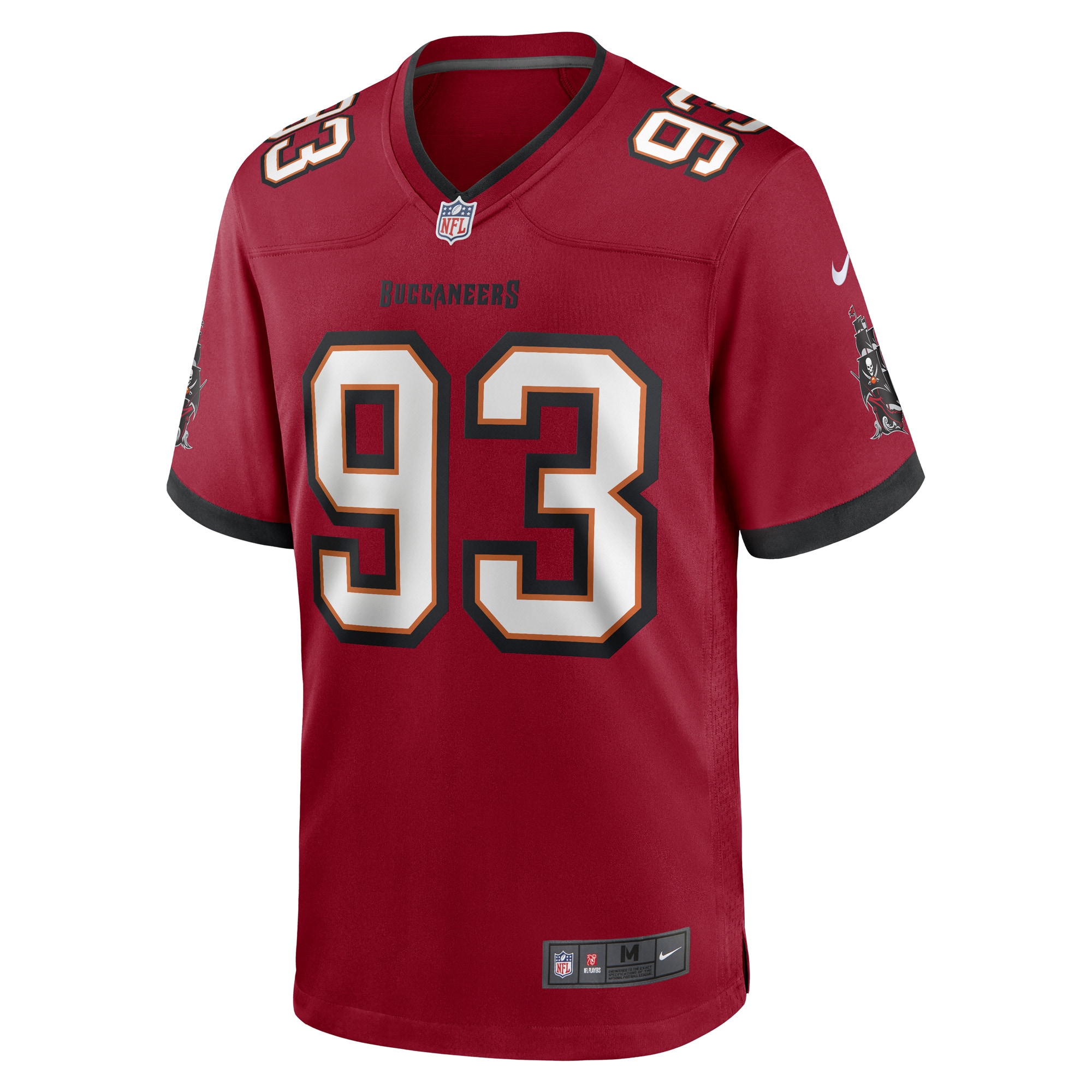 Willington Previlon Tampa Bay BuccaneersGame Player Jersey - Red
