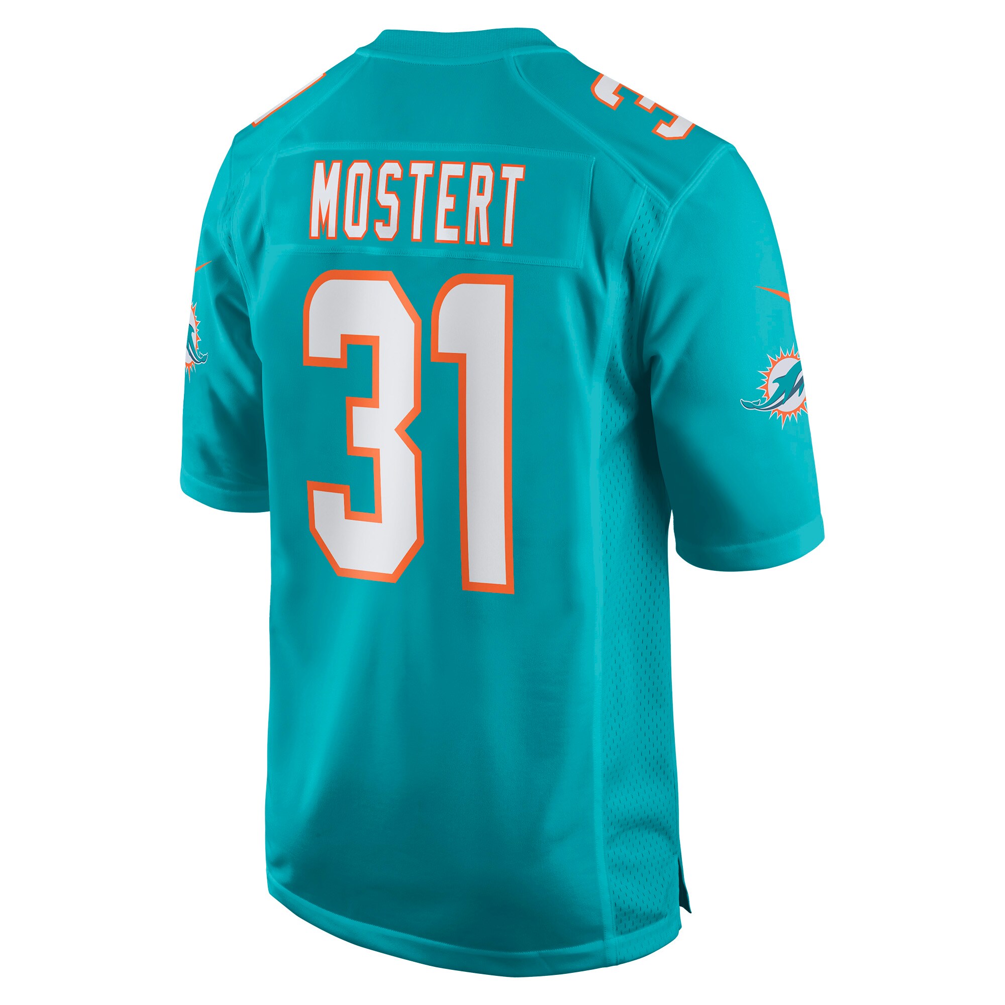 Raheem Mostert Miami DolphinsGame Jersey - Aqua