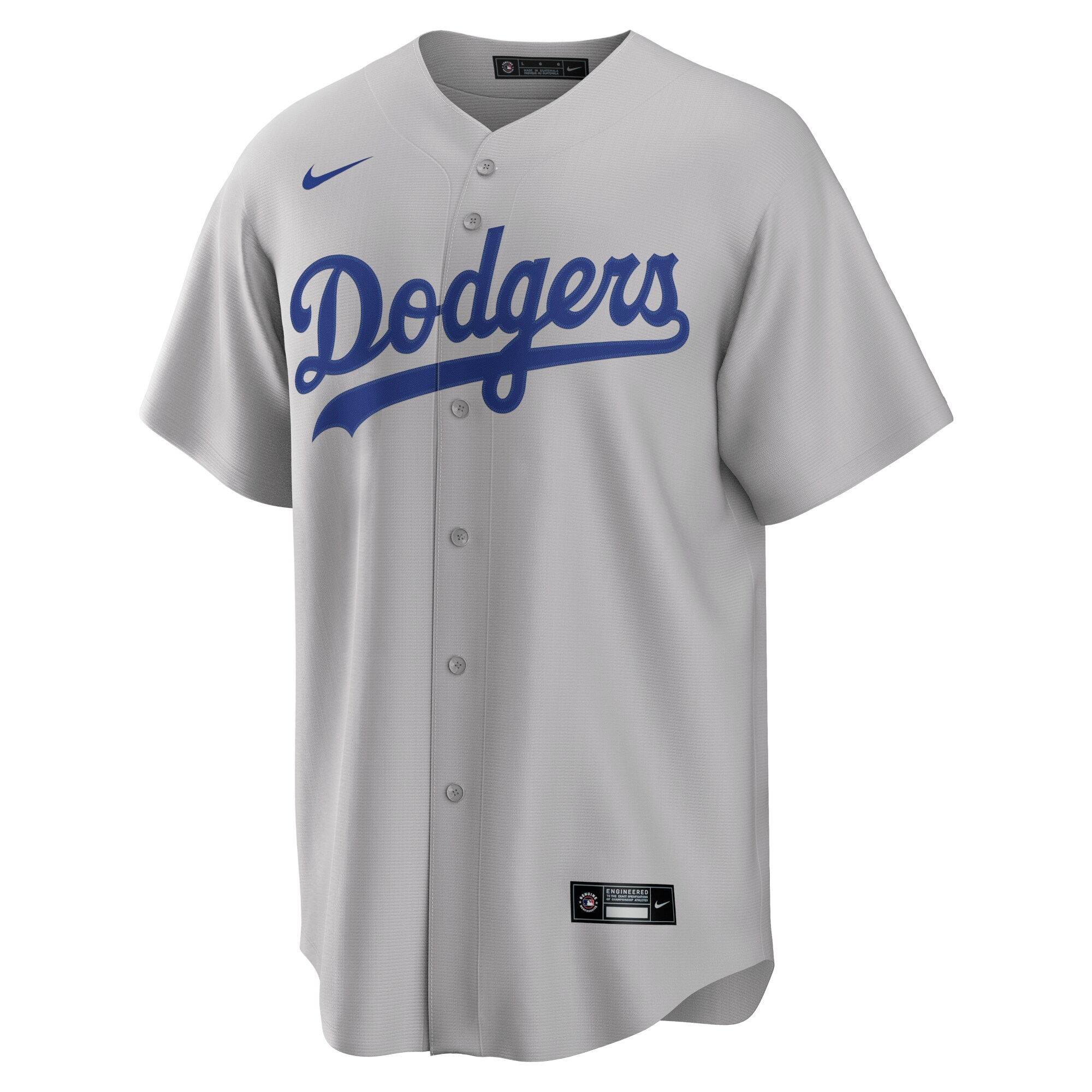 Los Angeles DodgersAlternate Replica Team Jersey - Gray
