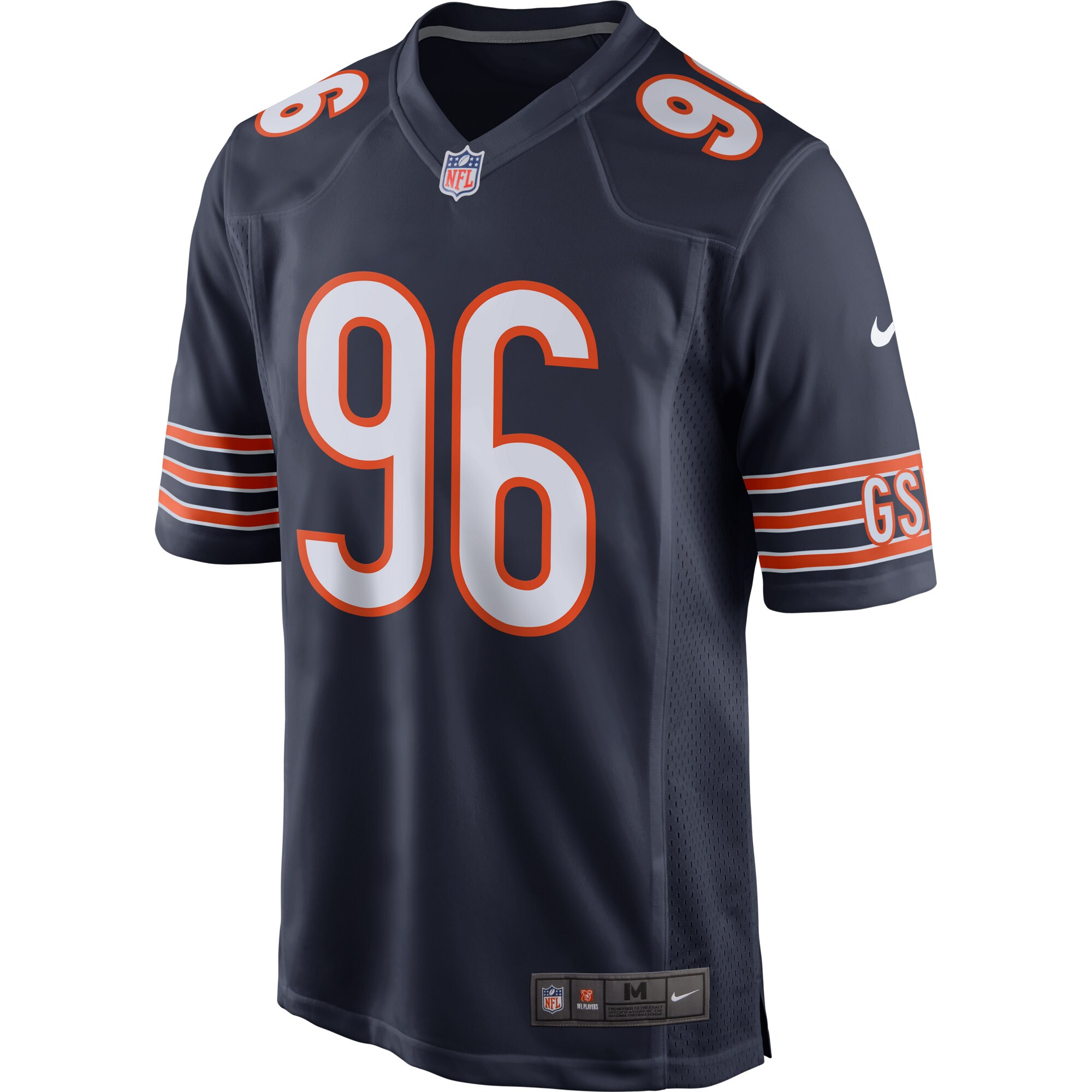 Akiem Hicks Chicago BearsPlayer Game Jersey - Navy