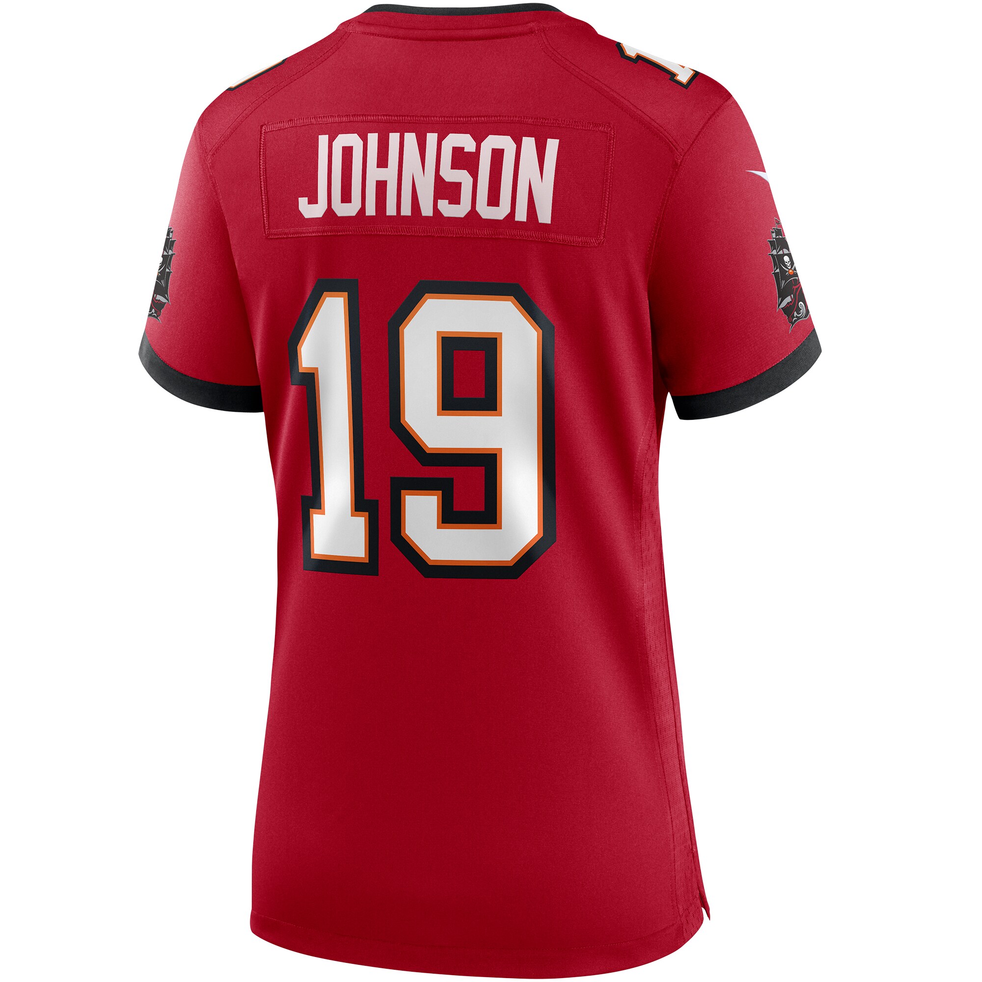 Keyshawn Johnson Tampa Bay Buccaneers Women's Game Retired Player Jersey - Red