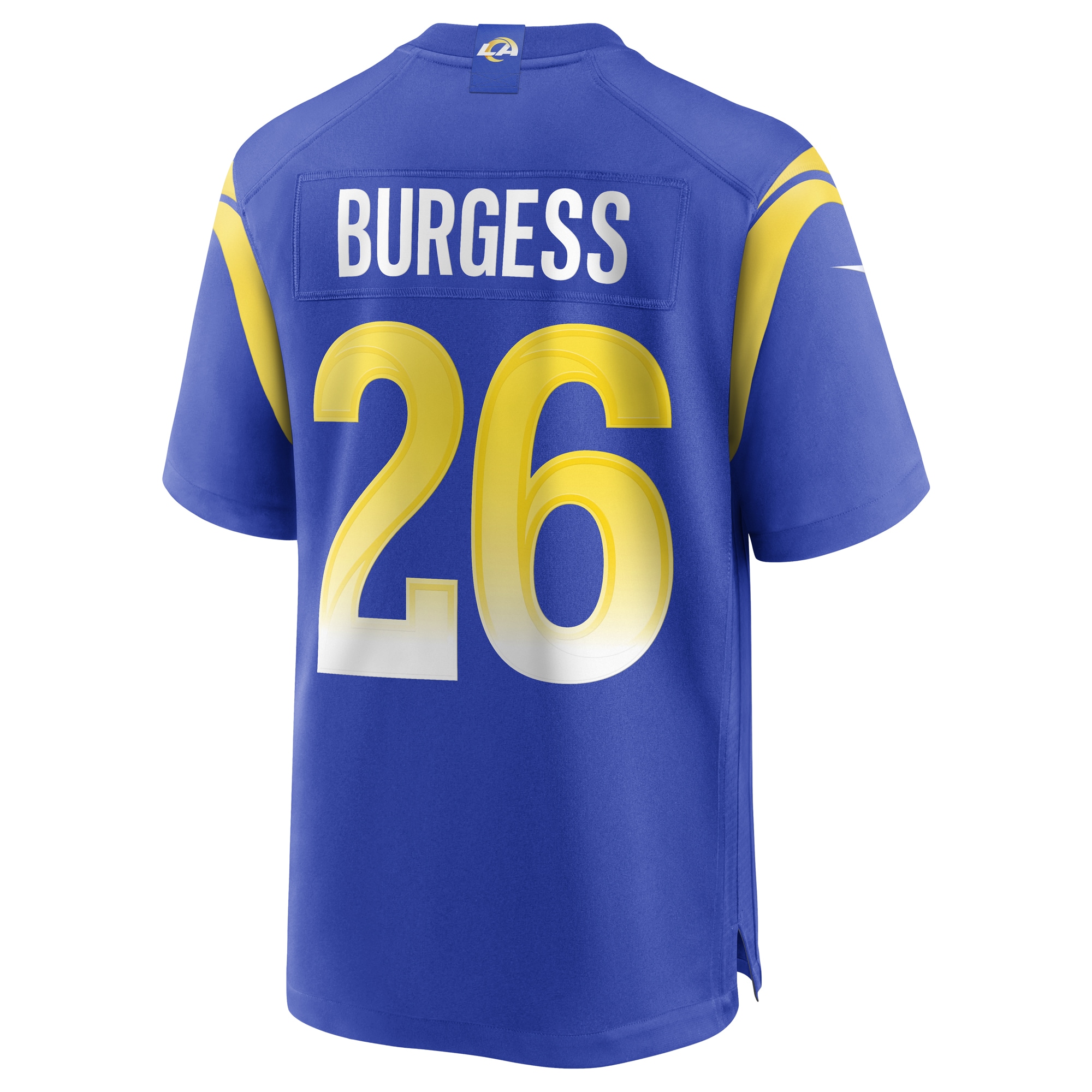 Terrell Burgess Los Angeles RamsGame Jersey - Royal