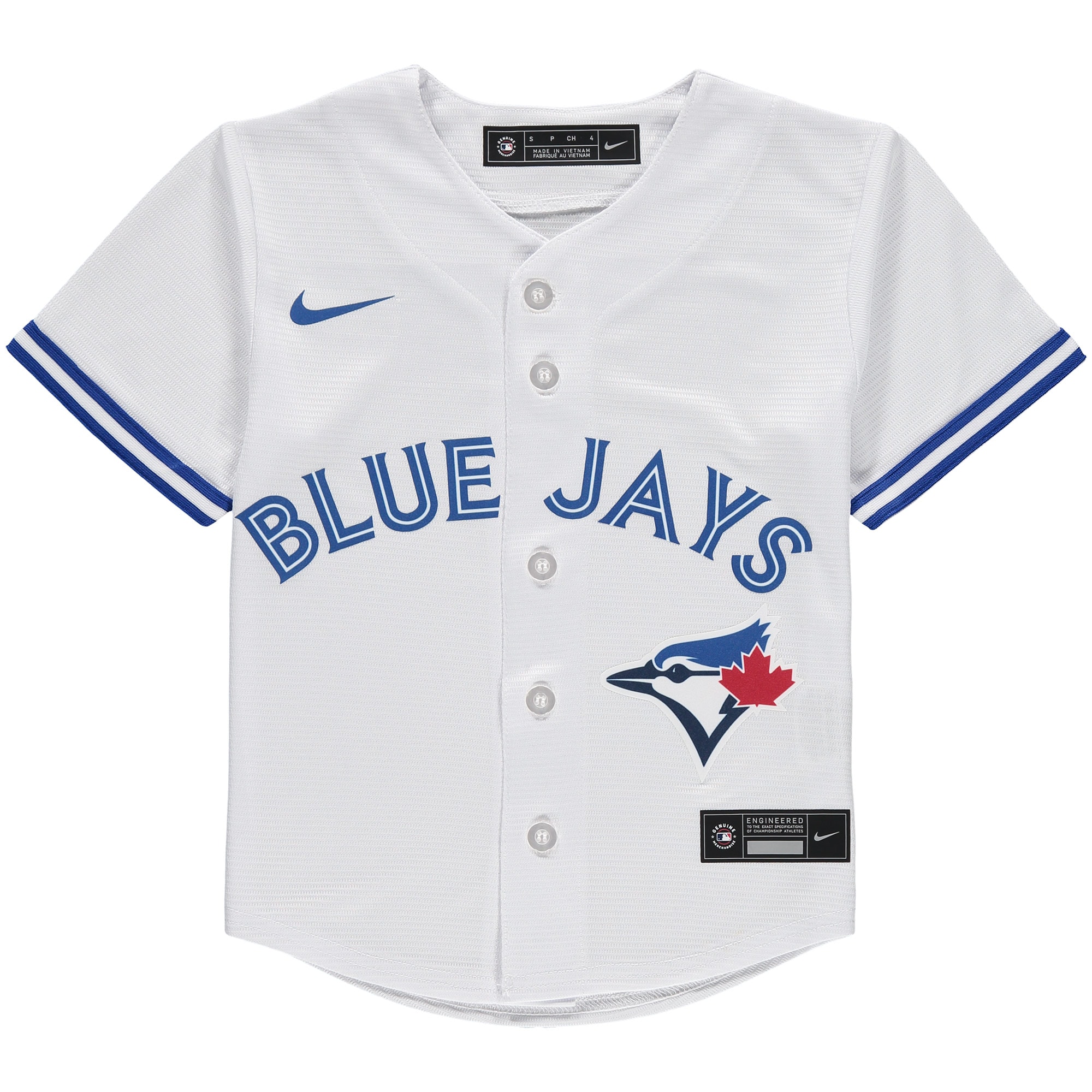 Toronto Blue JaysPreschool Home Replica Team Jersey - White