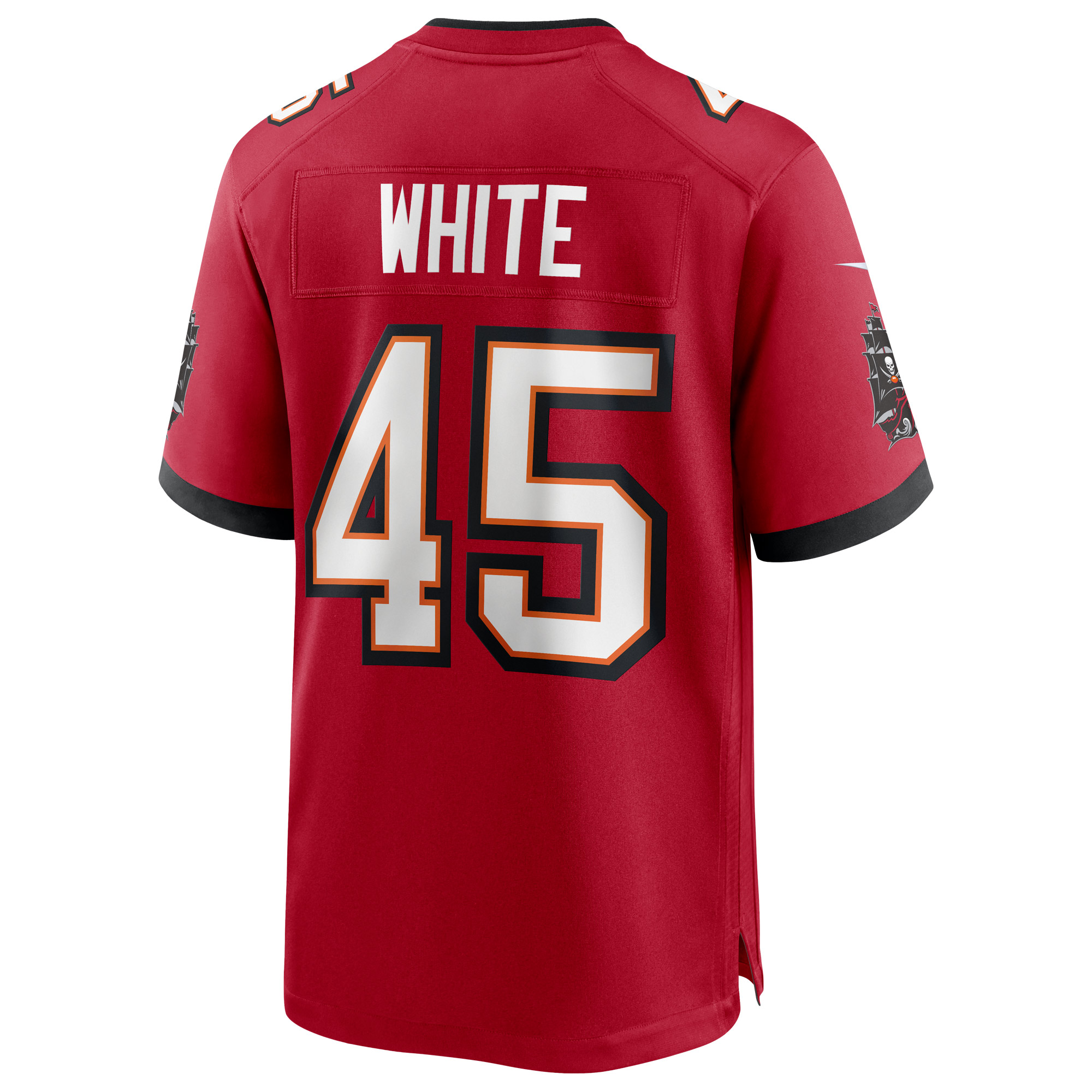 Devin White Tampa Bay BuccaneersGame Player Jersey - Red