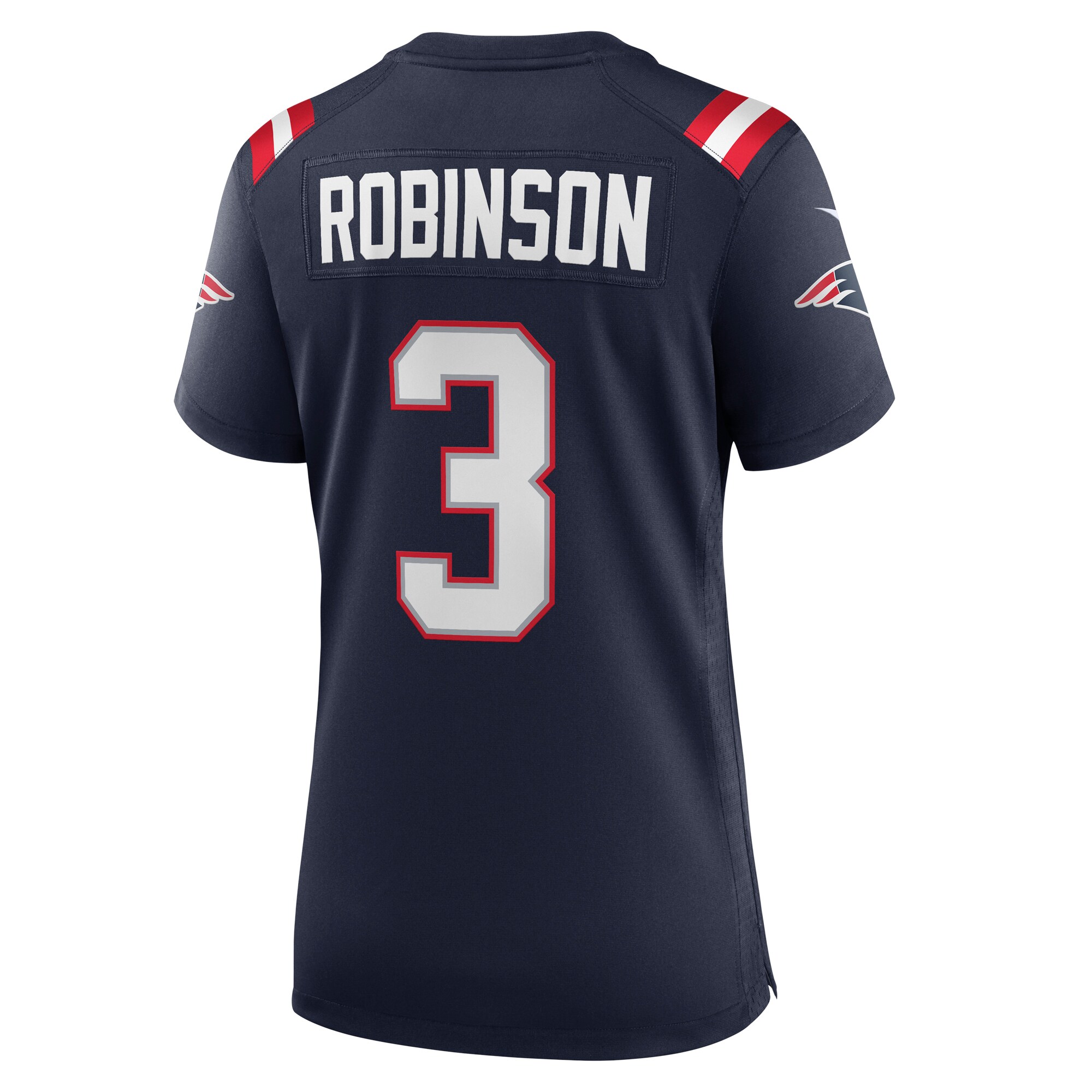 James Robinson New England Patriots Women's Women's All Player Jersey - Navy