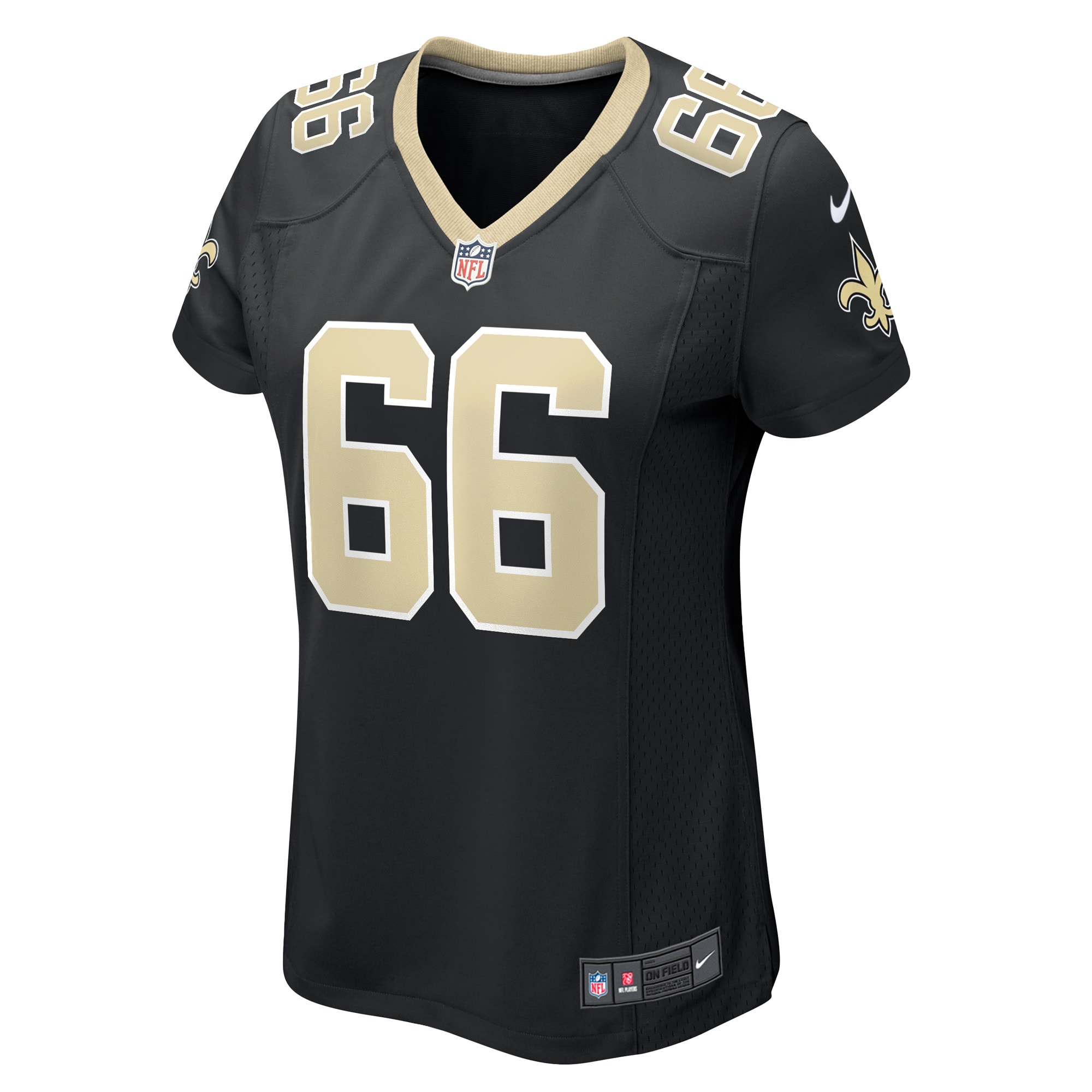 Lewis Kidd New Orleans Saints Women's Game Player Jersey - Black