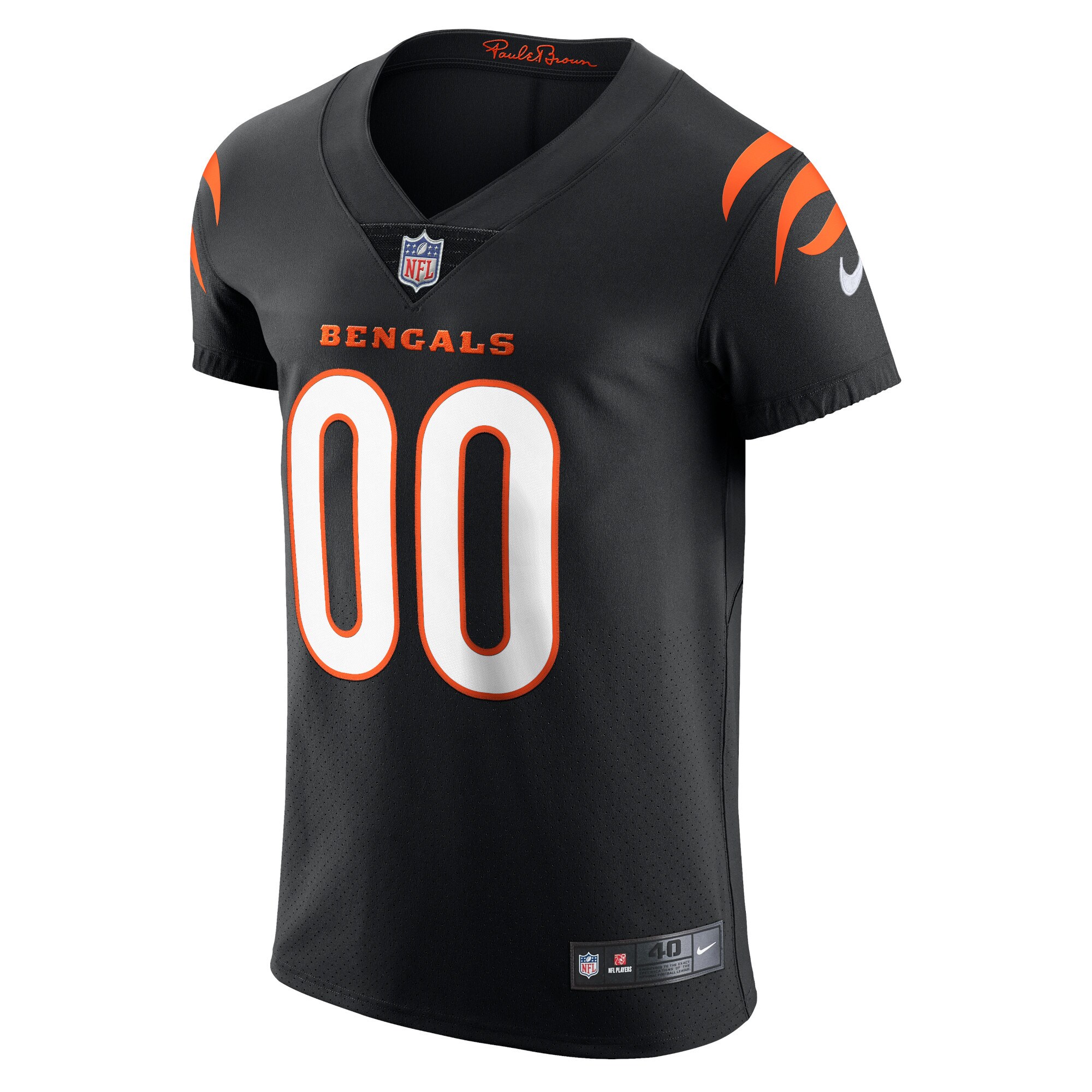 Cincinnati BengalsVapor Elite Custom Jersey - Black