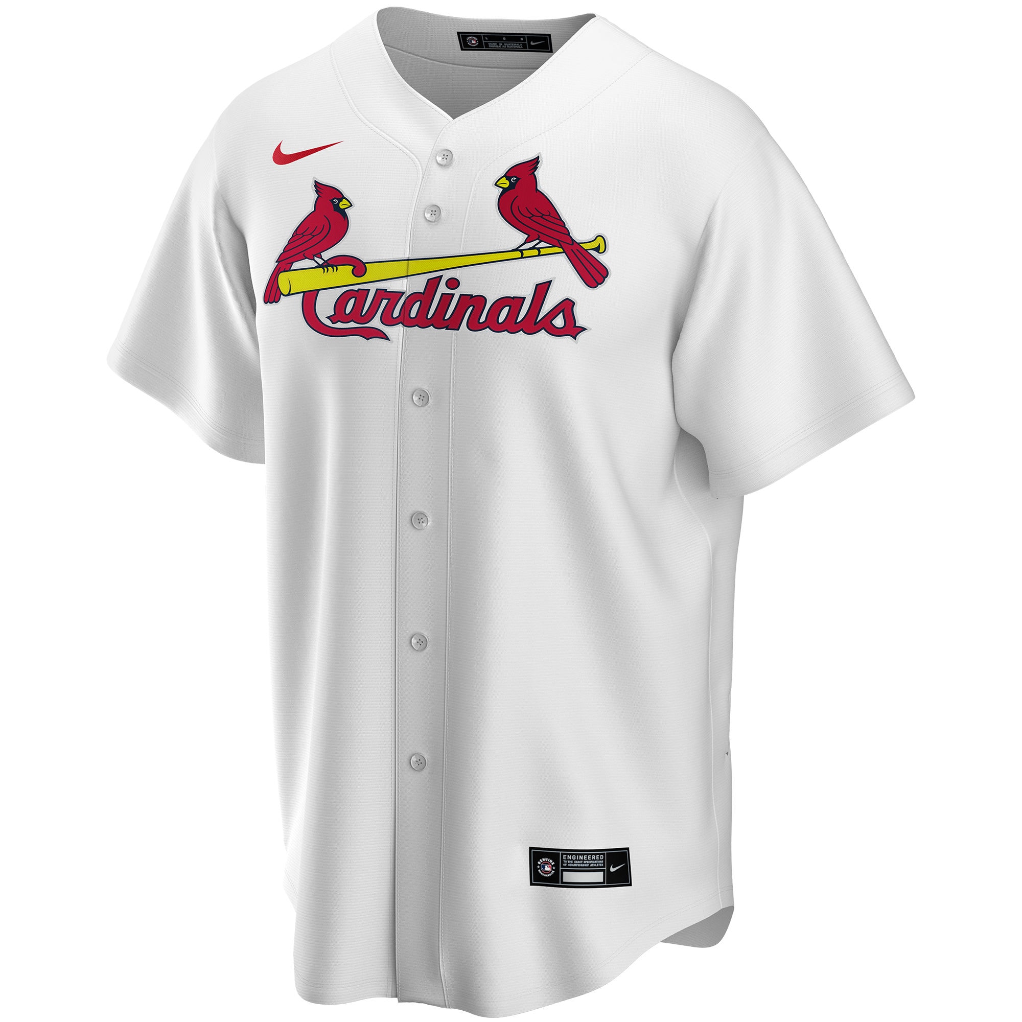 St. Louis CardinalsHome Pick-A-Player Retired Roster Replica Jersey - White