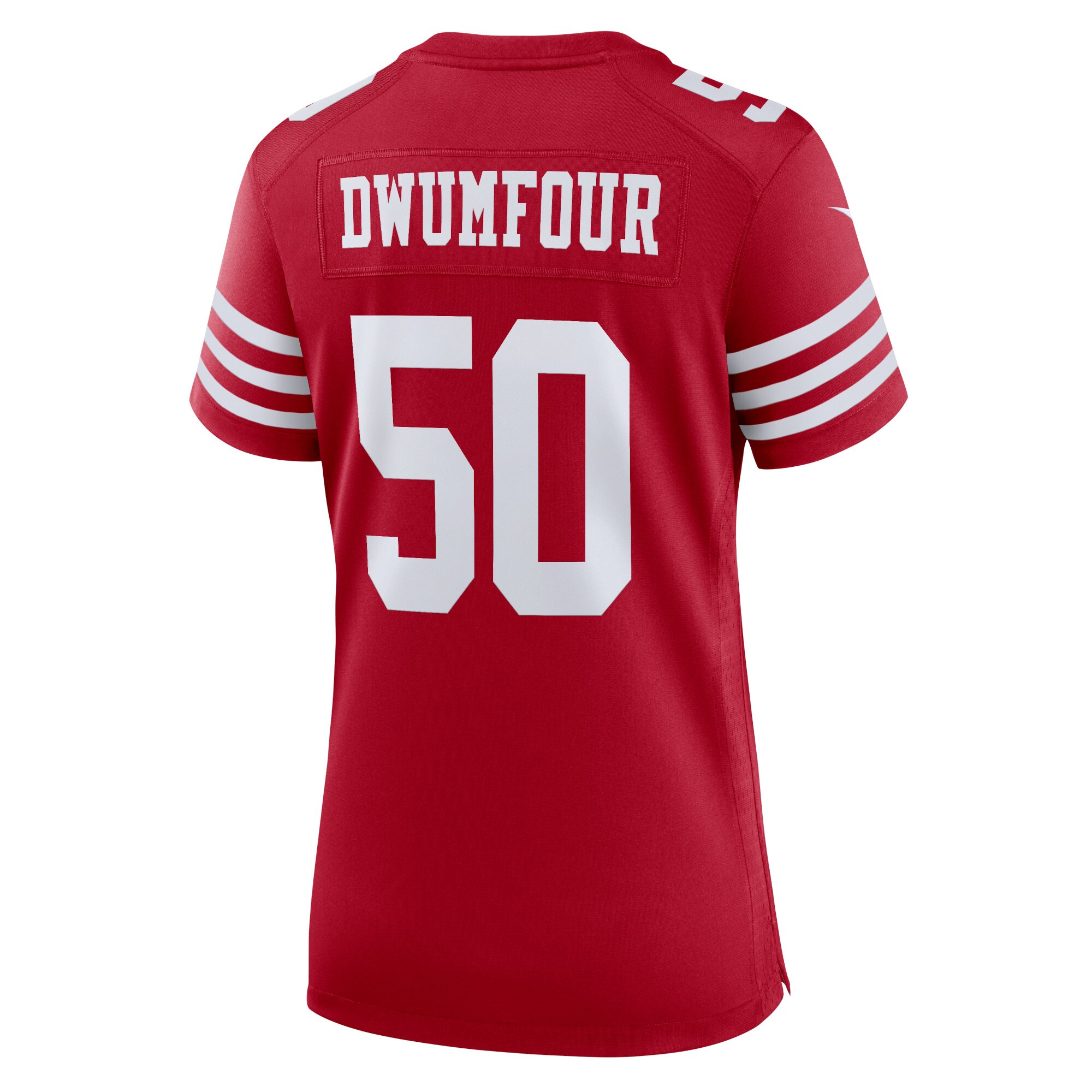 Michael Dwumfour San Francisco 49ers Women's Home Game Player Jersey - Scarlet