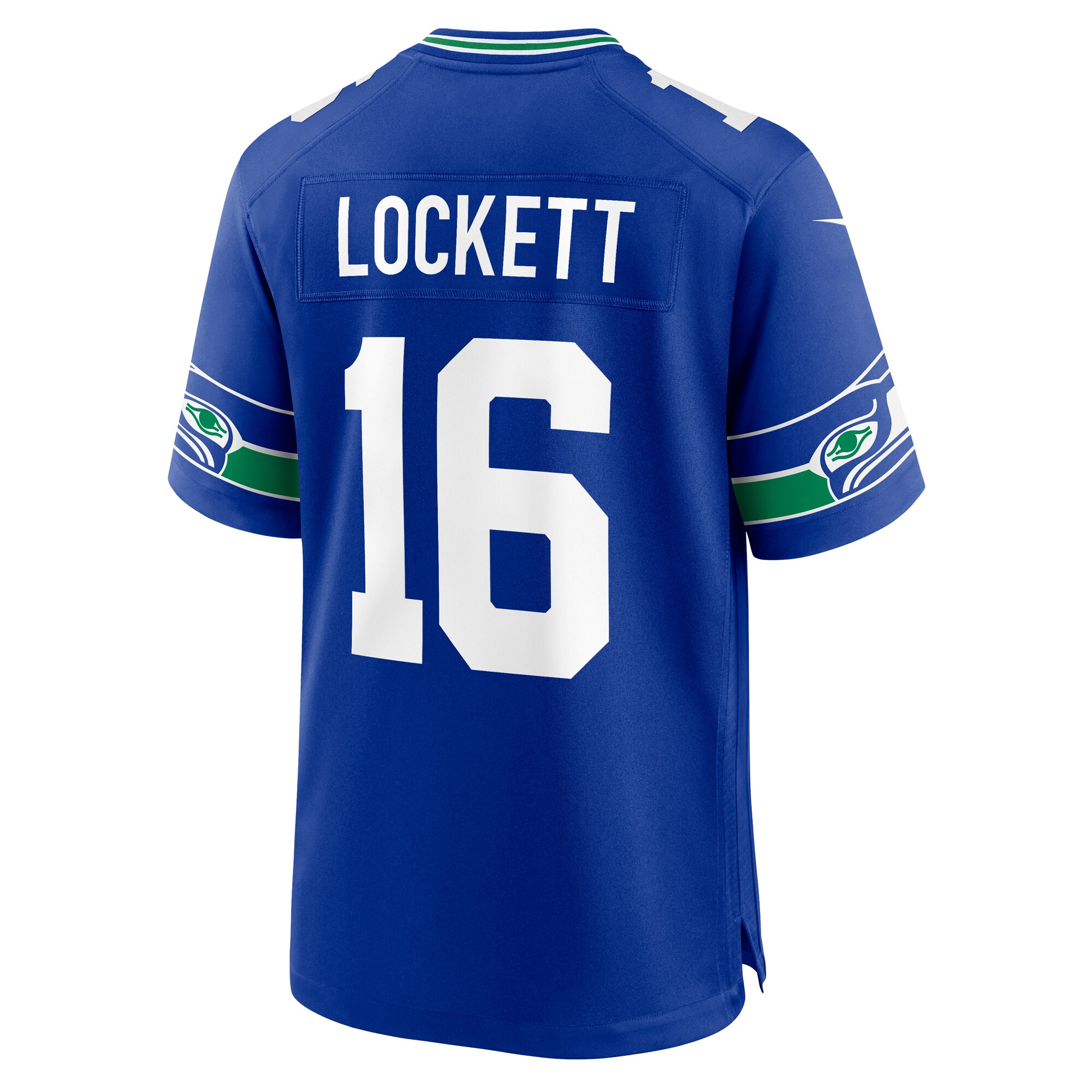 Tyler Lockett Seattle SeahawksThrowback Player Game Jersey - Royal