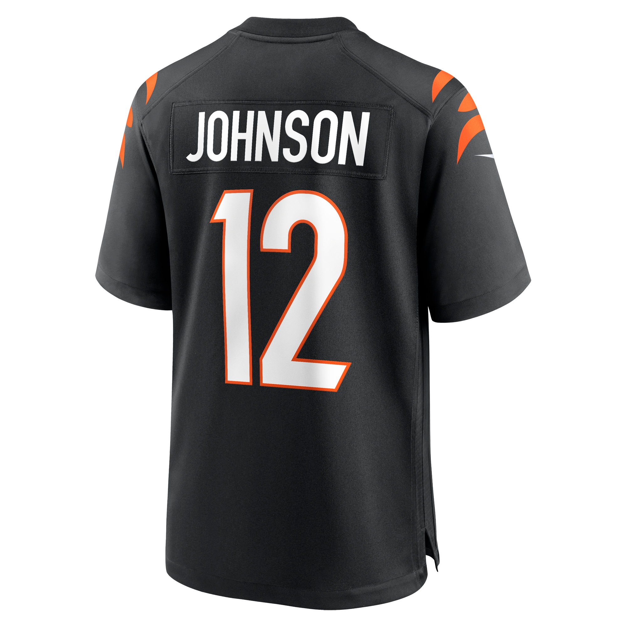 Tyron Johnson Cincinnati BengalsHome Game Player Jersey - Black