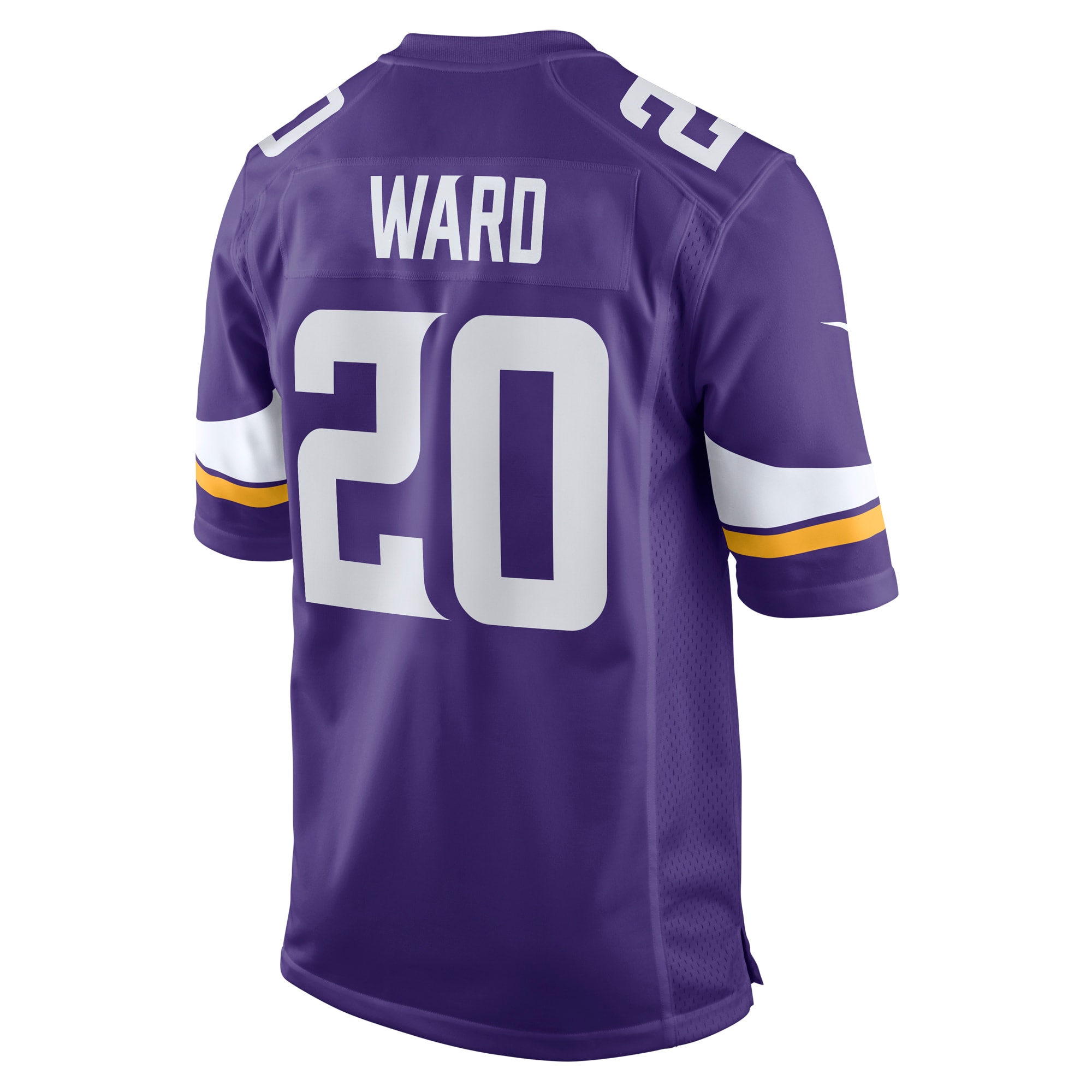 Jay Ward Minnesota VikingsGame Jersey - Purple
