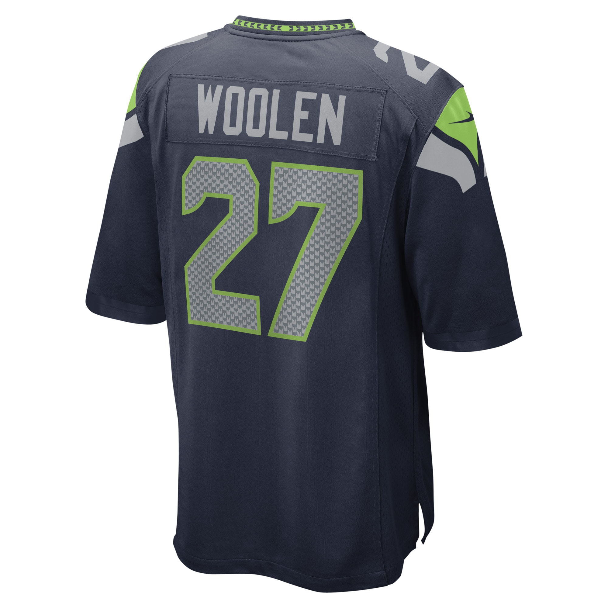 Tariq Woolen Seattle SeahawksGame Player Jersey - College Navy