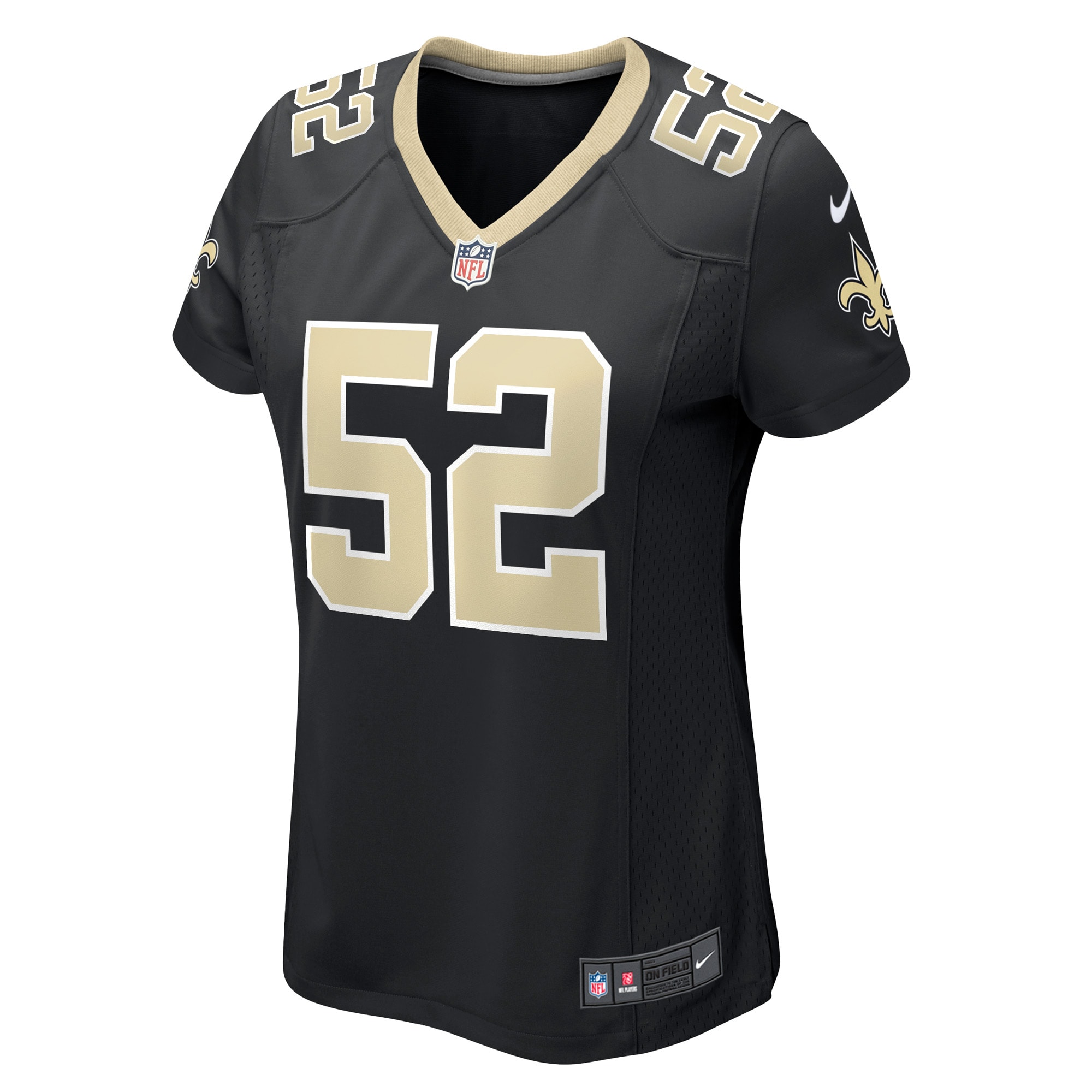 D'Marco Jackson New Orleans Saints Women's Game Player Jersey - Black