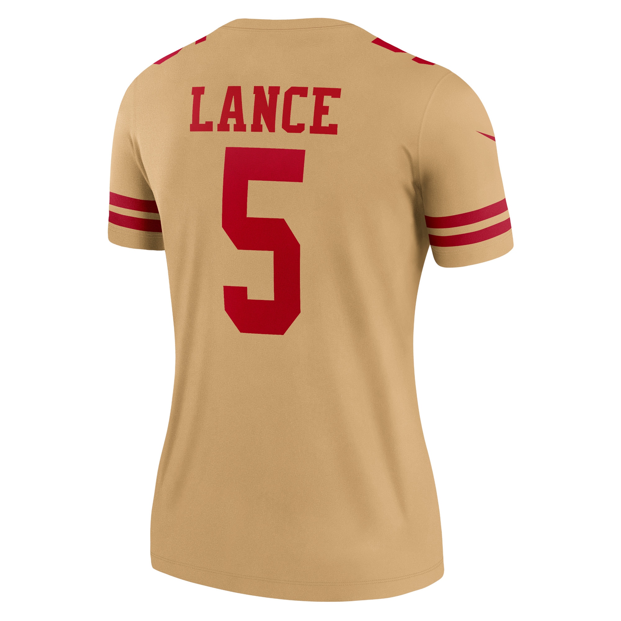 Trey Lance San Francisco 49ers Women's Inverted Legend Jersey - Gold