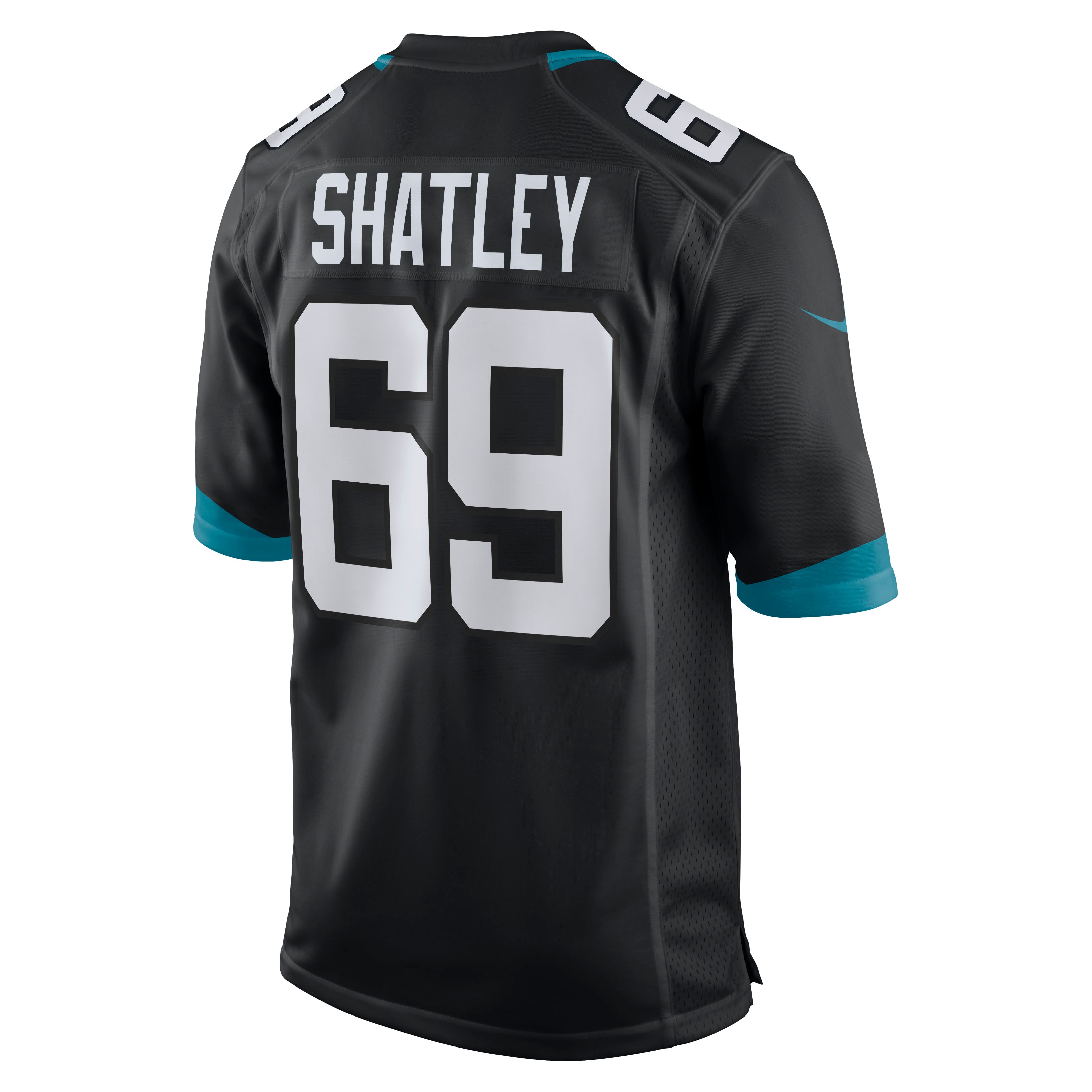 Tyler Shatley Jacksonville JaguarsGame Jersey - Black