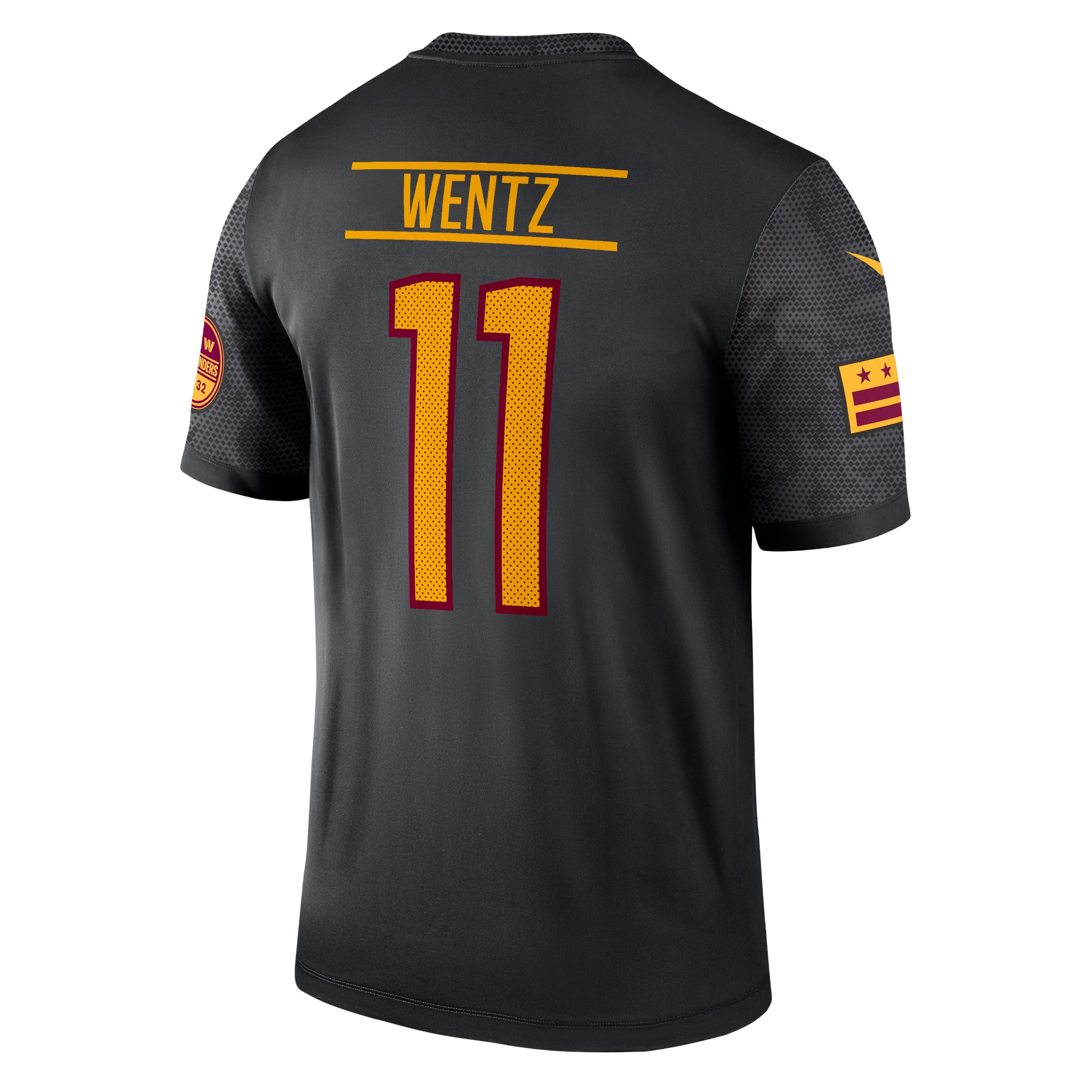 Carson Wentz Washington CommandersAlternate Legend Jersey - Black