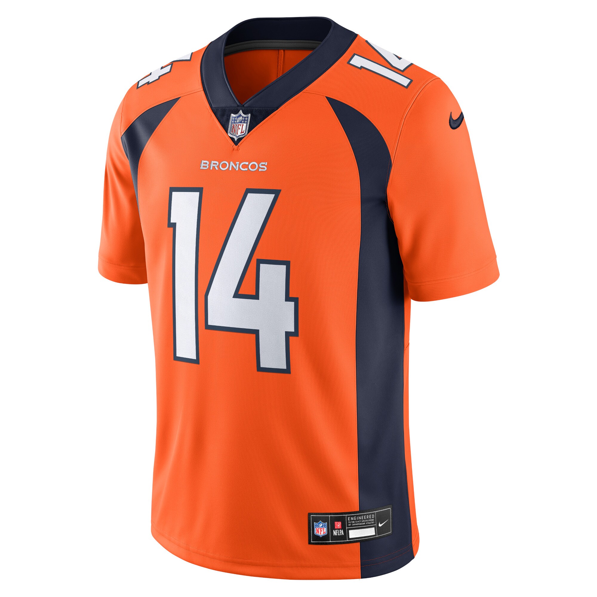 Courtland Sutton Denver Broncos Vapor Untouchable Limited Jersey - Orange