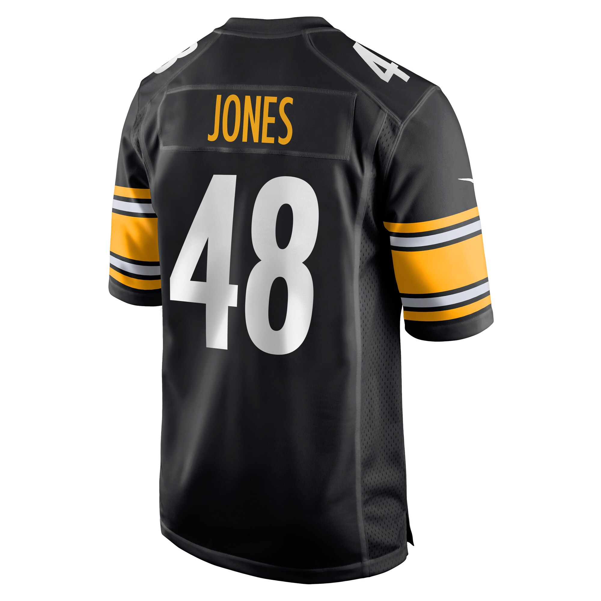 Jamir Jones Pittsburgh SteelersTeam Game Player Jersey - Black