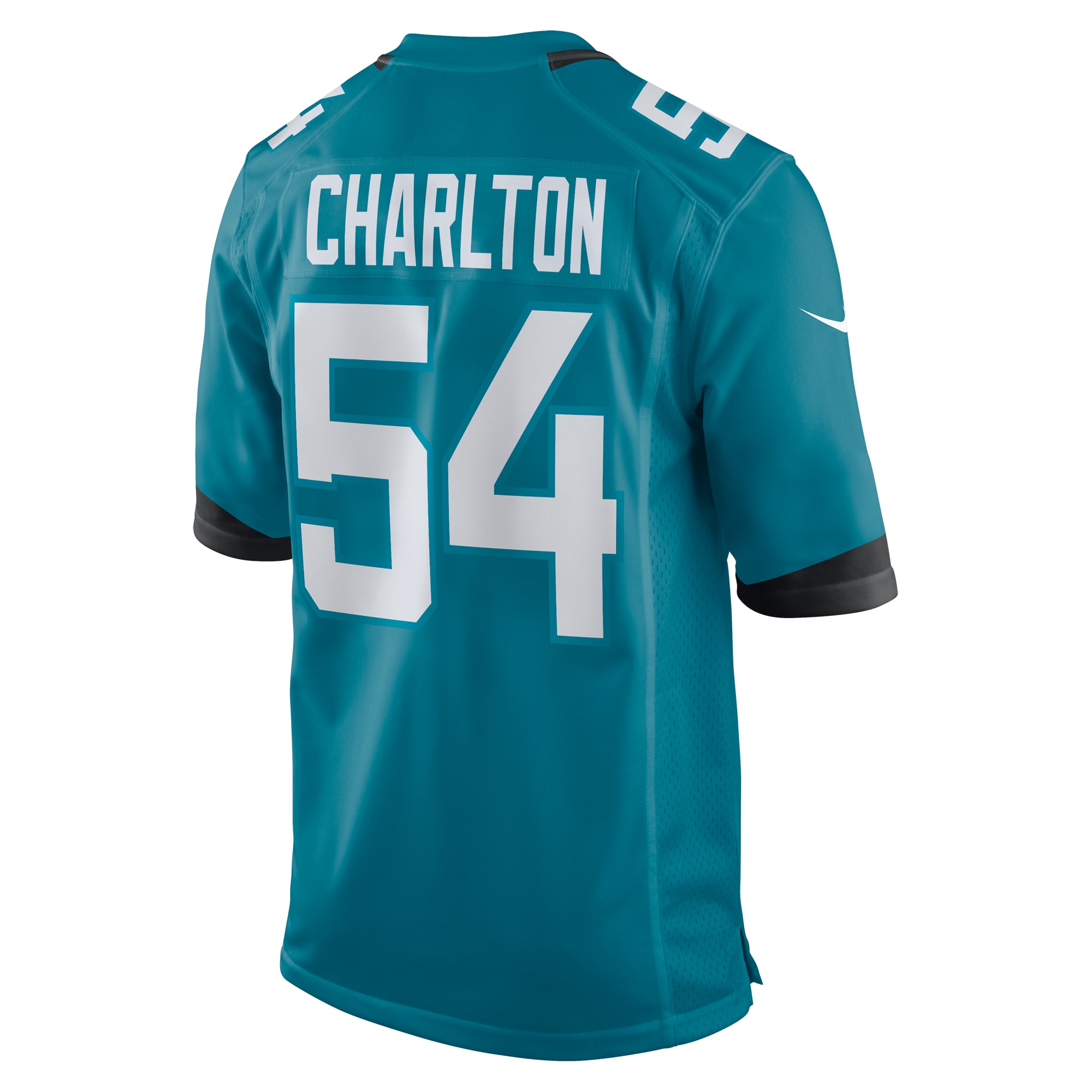 Taco Charlton Jacksonville JaguarsHome Game Player Jersey - Teal